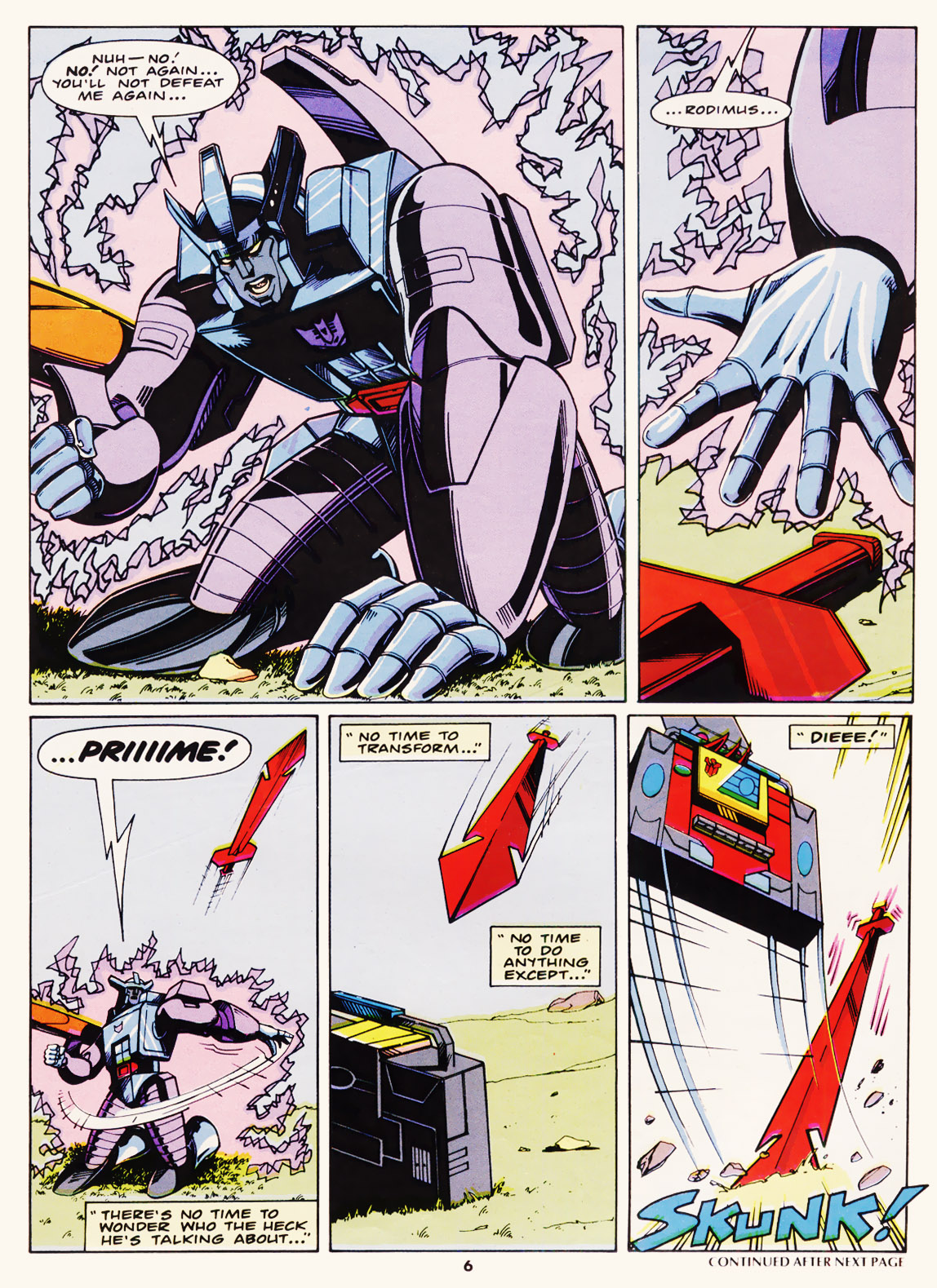 Read online The Transformers (UK) comic -  Issue #102 - 6