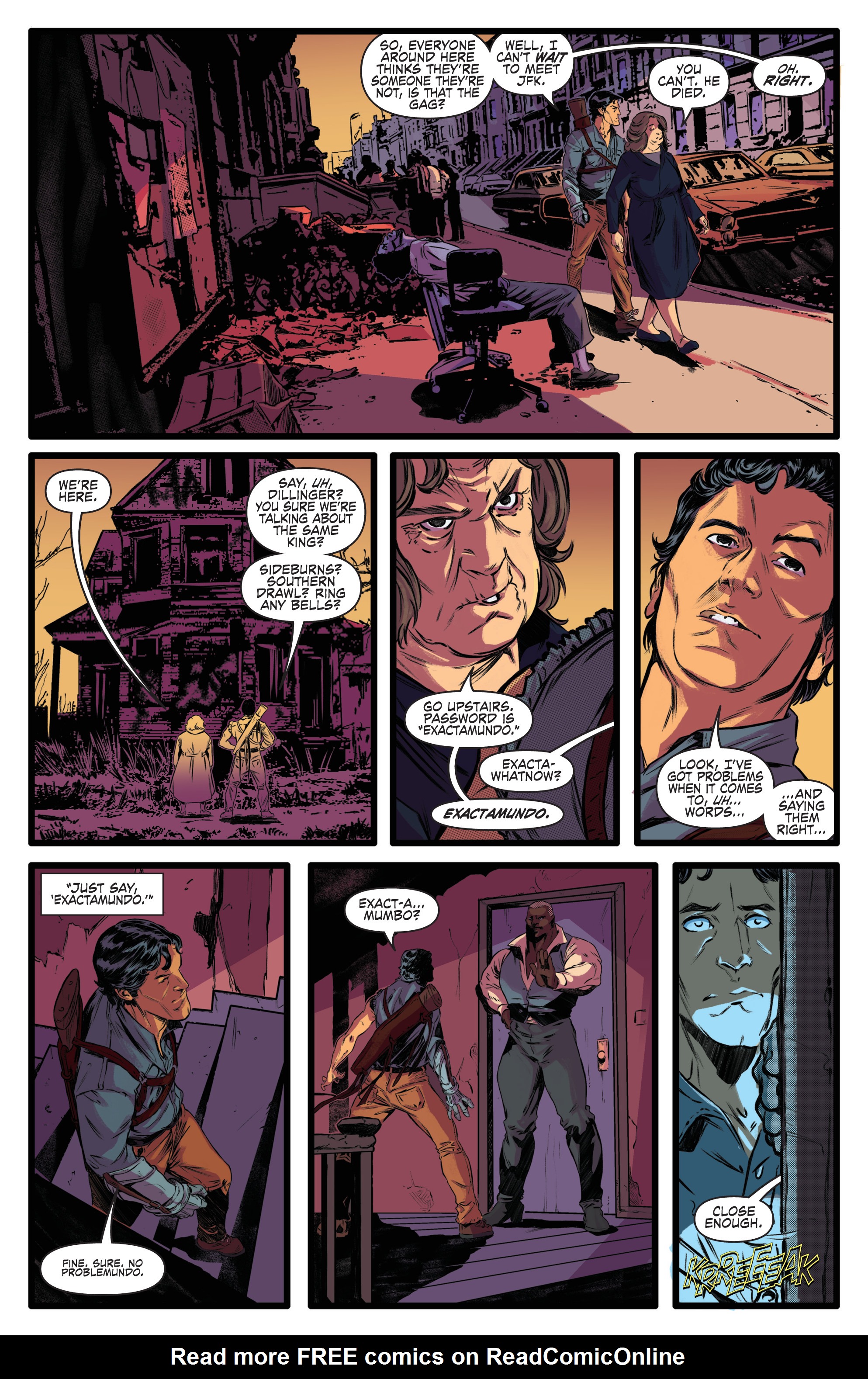 Read online Army of Darkness/Bubba Ho-Tep comic -  Issue #1 - 13