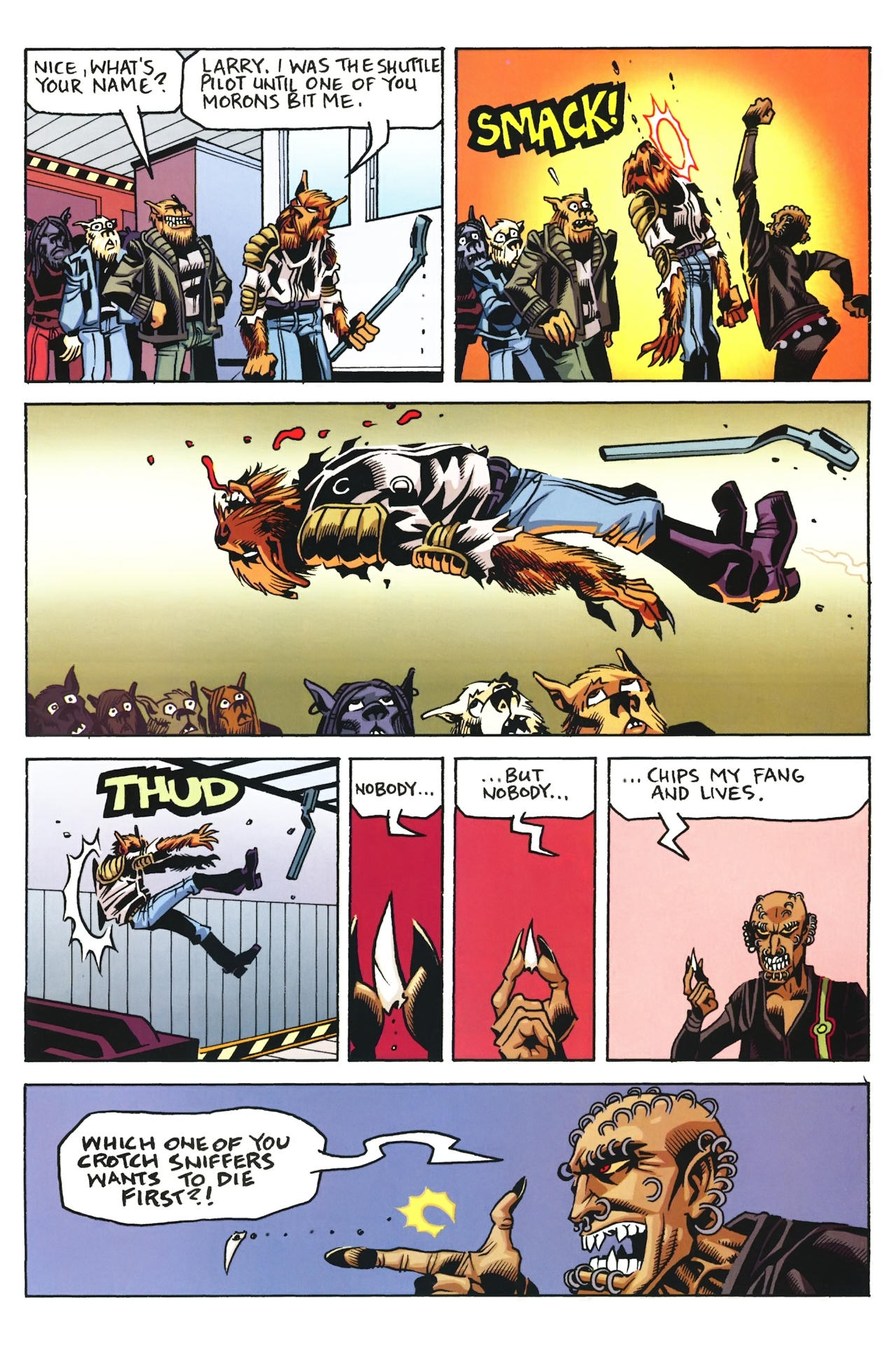 Read online Werewolves on the Moon: Versus Vampires comic -  Issue #1 - 23