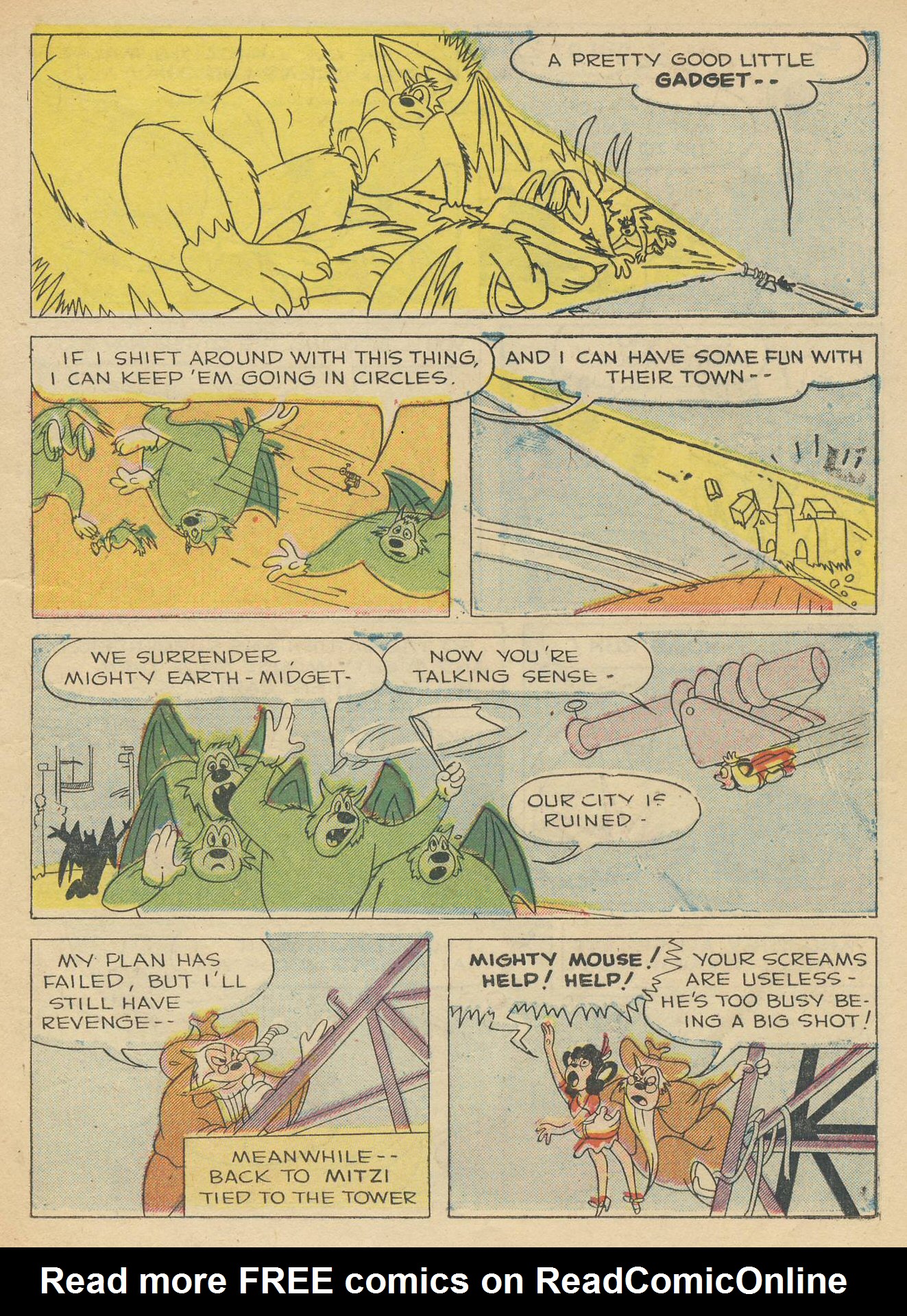 Read online Paul Terry's Mighty Mouse Comics comic -  Issue #66 - 23