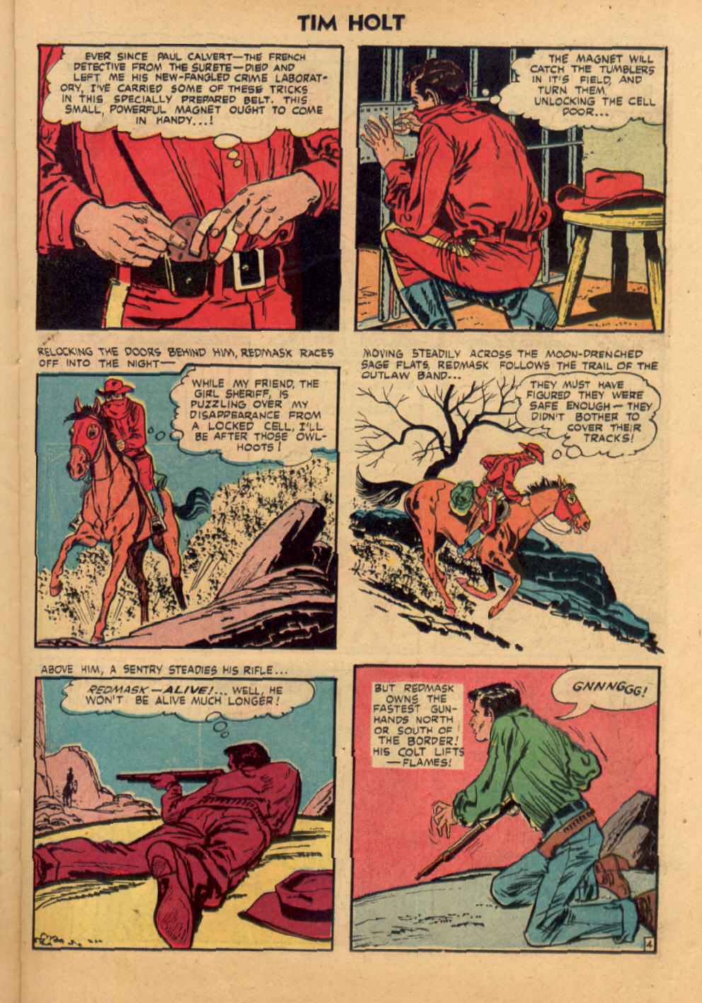 Read online Tim Holt comic -  Issue #32 - 13