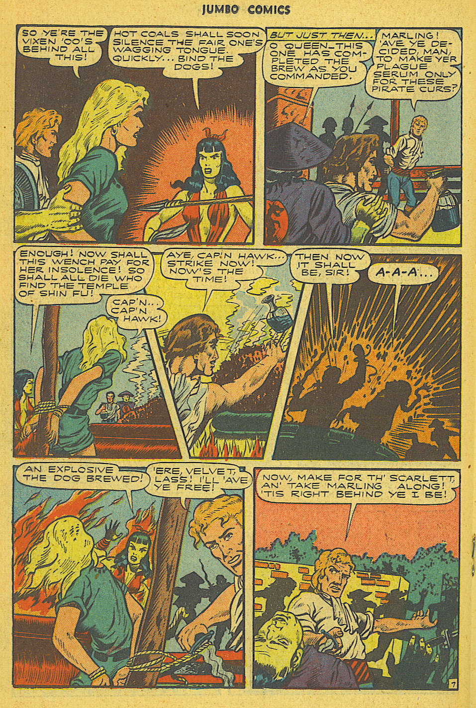 Read online Jumbo Comics comic -  Issue #97 - 25