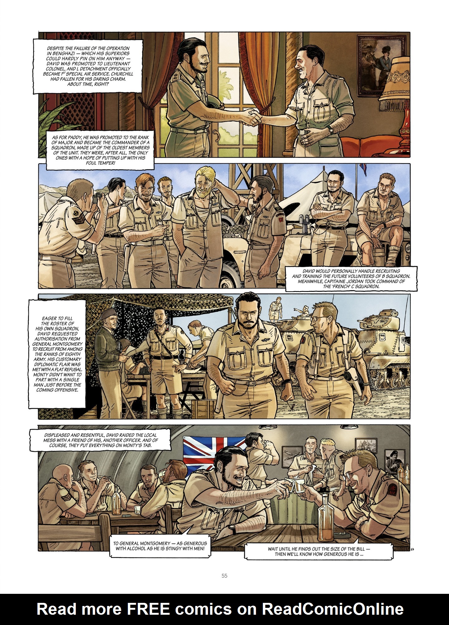 Read online The Regiment – The True Story of the SAS comic -  Issue #3 - 55