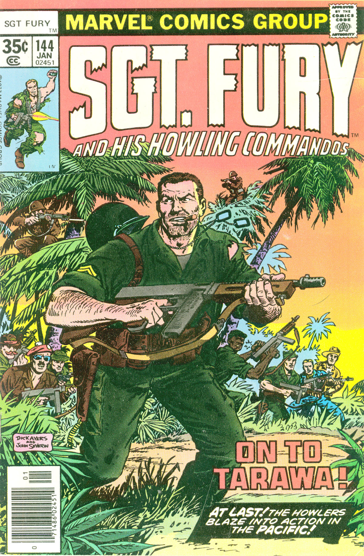 Read online Sgt. Fury comic -  Issue #144 - 1