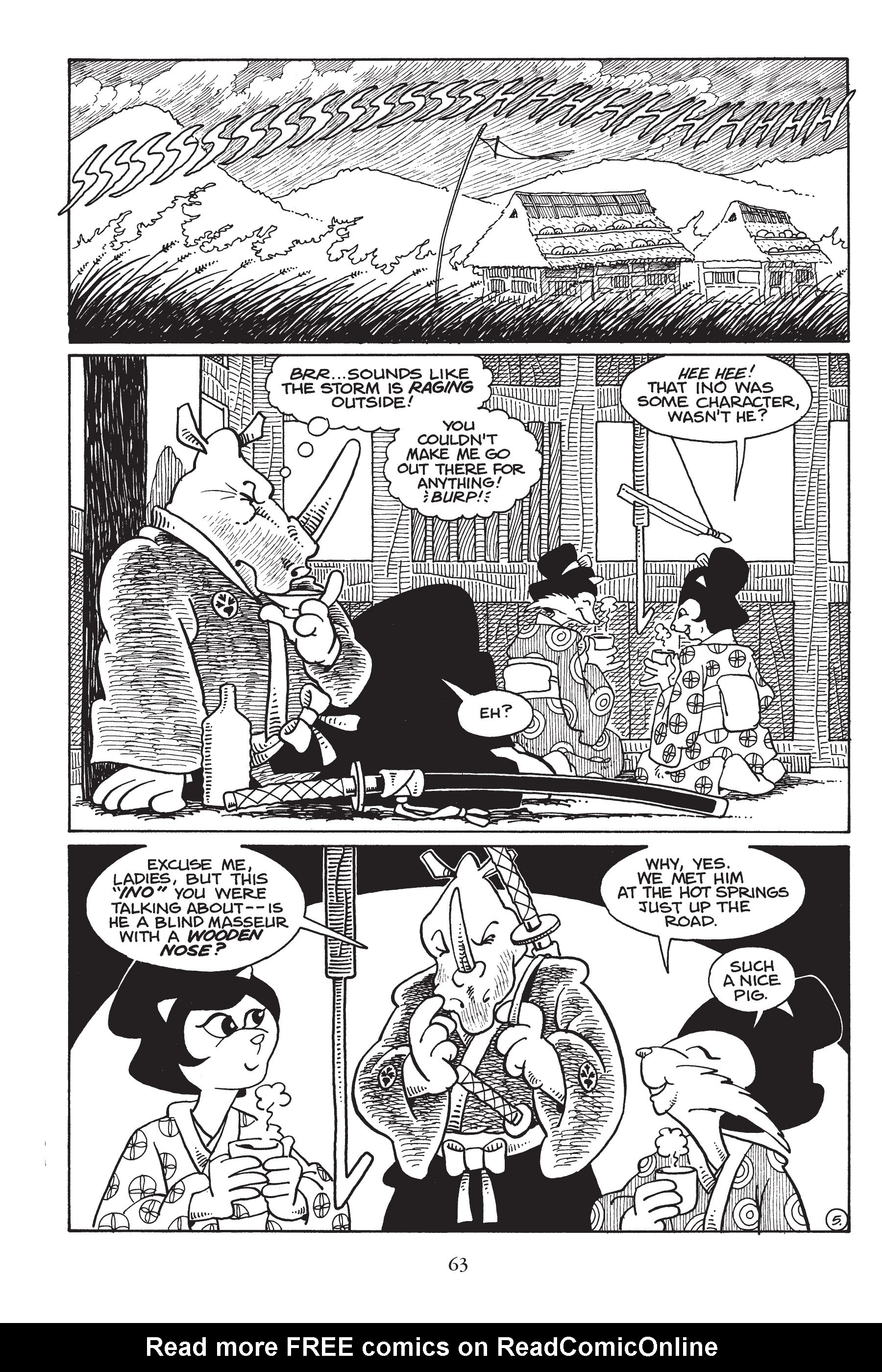 Read online Usagi Yojimbo (1987) comic -  Issue # _TPB 4 - 63