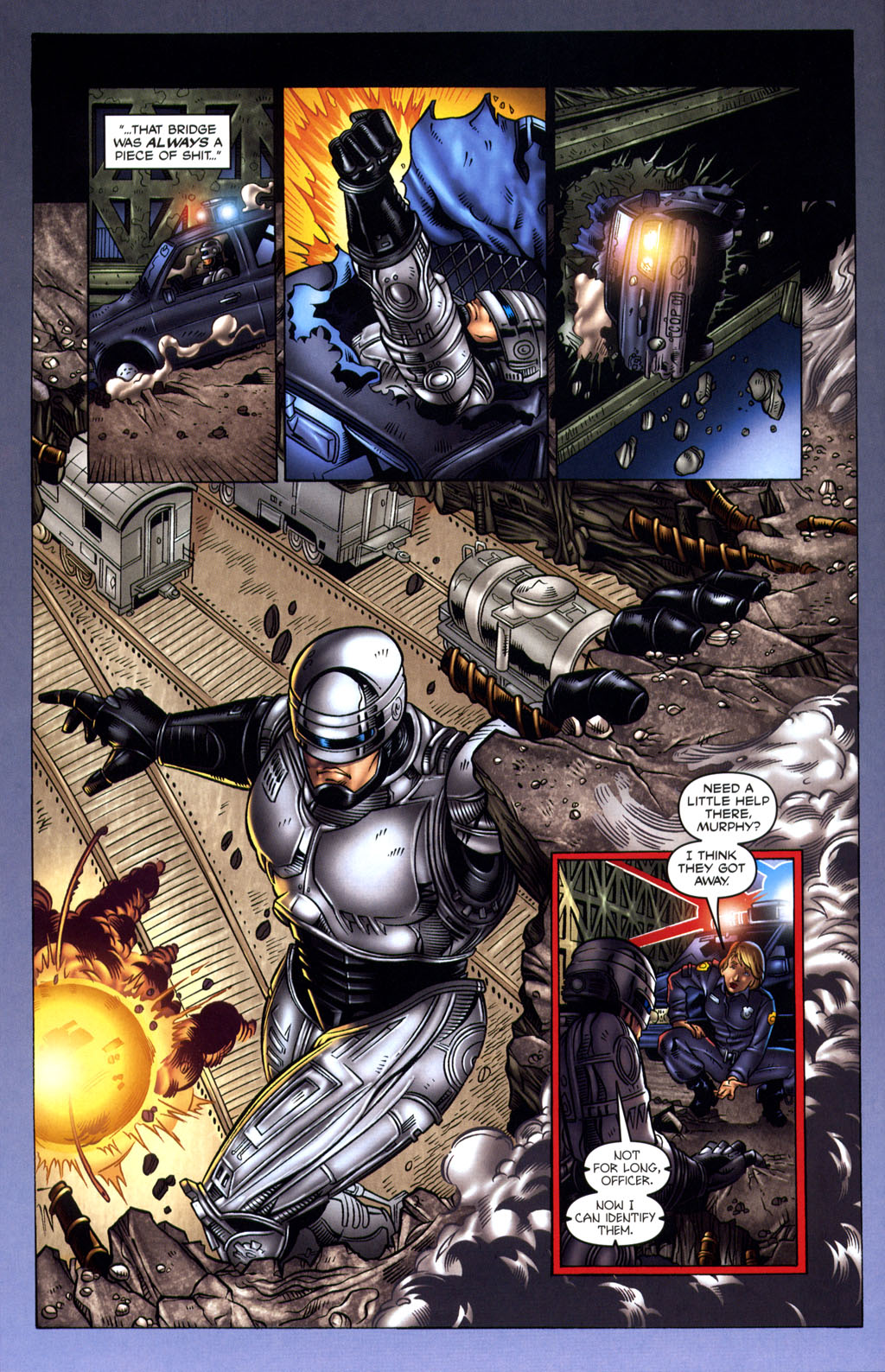 Read online Robocop: Wild Child comic -  Issue # Full - 8
