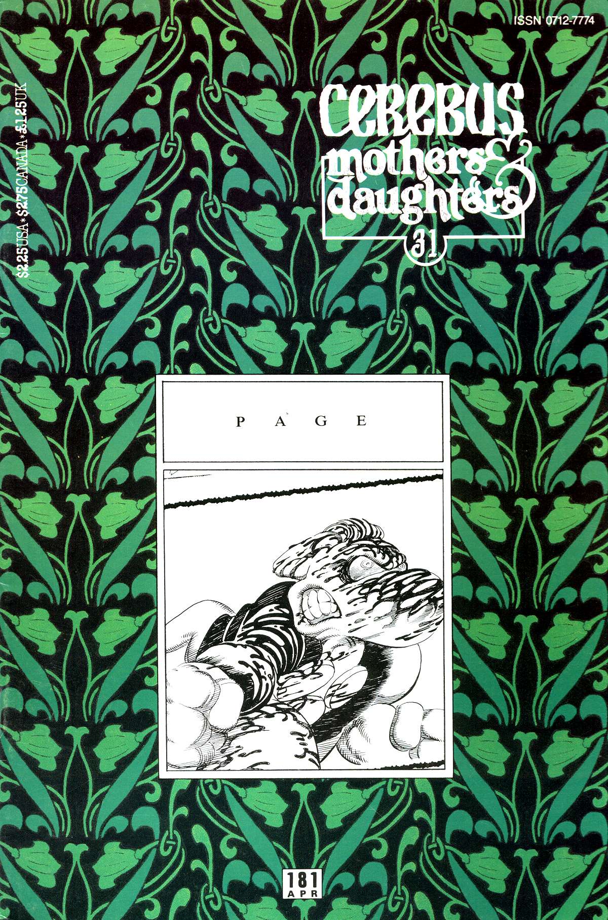 Read online Cerebus comic -  Issue #181 - 1