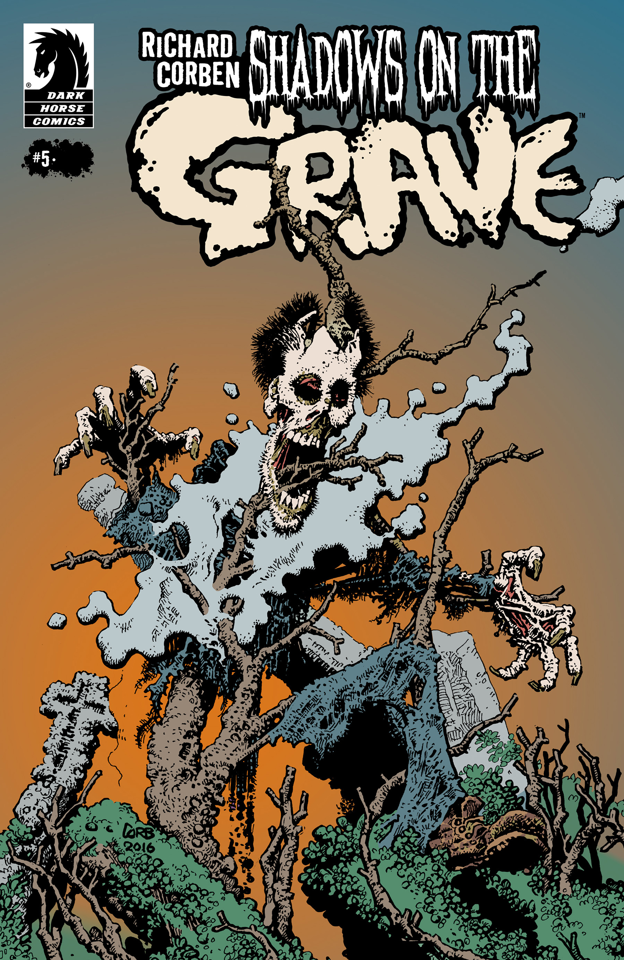Read online Shadows on the Grave comic -  Issue #5 - 1