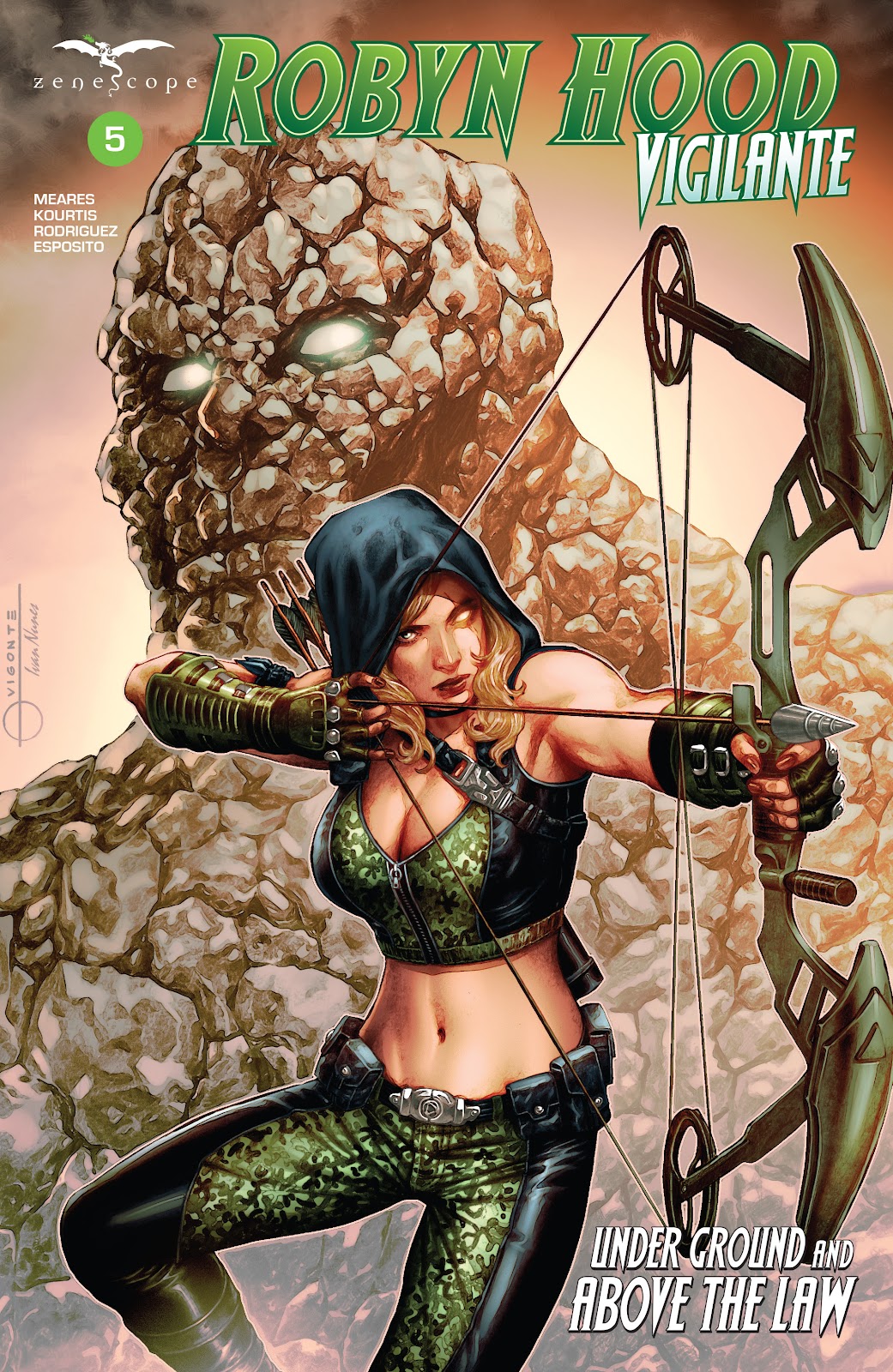Robyn Hood: Vigilante issue 5 - Page 1