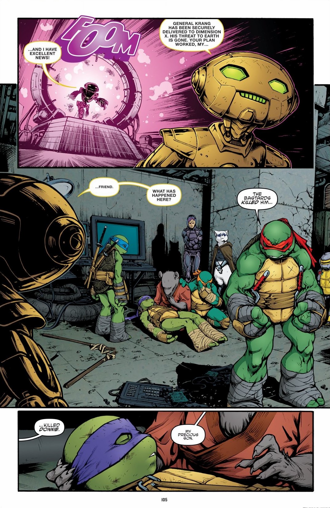 Read online Teenage Mutant Ninja Turtles: The IDW Collection comic -  Issue # TPB 6 (Part 2) - 4