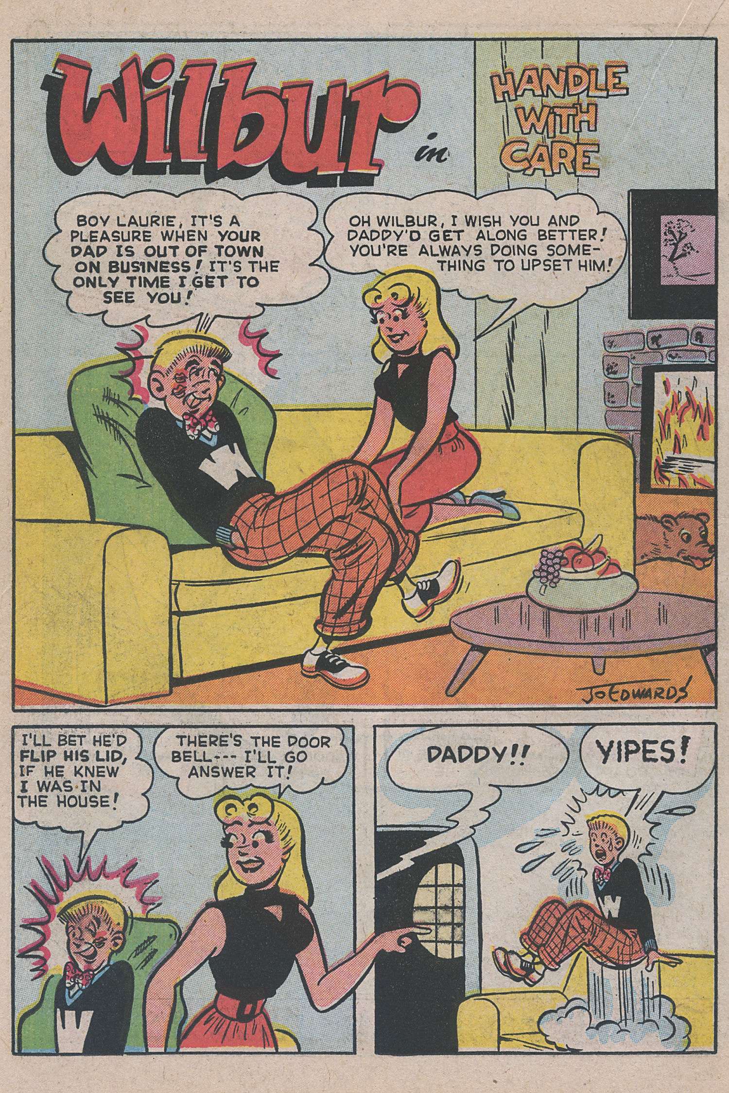Read online Pep Comics comic -  Issue #95 - 24