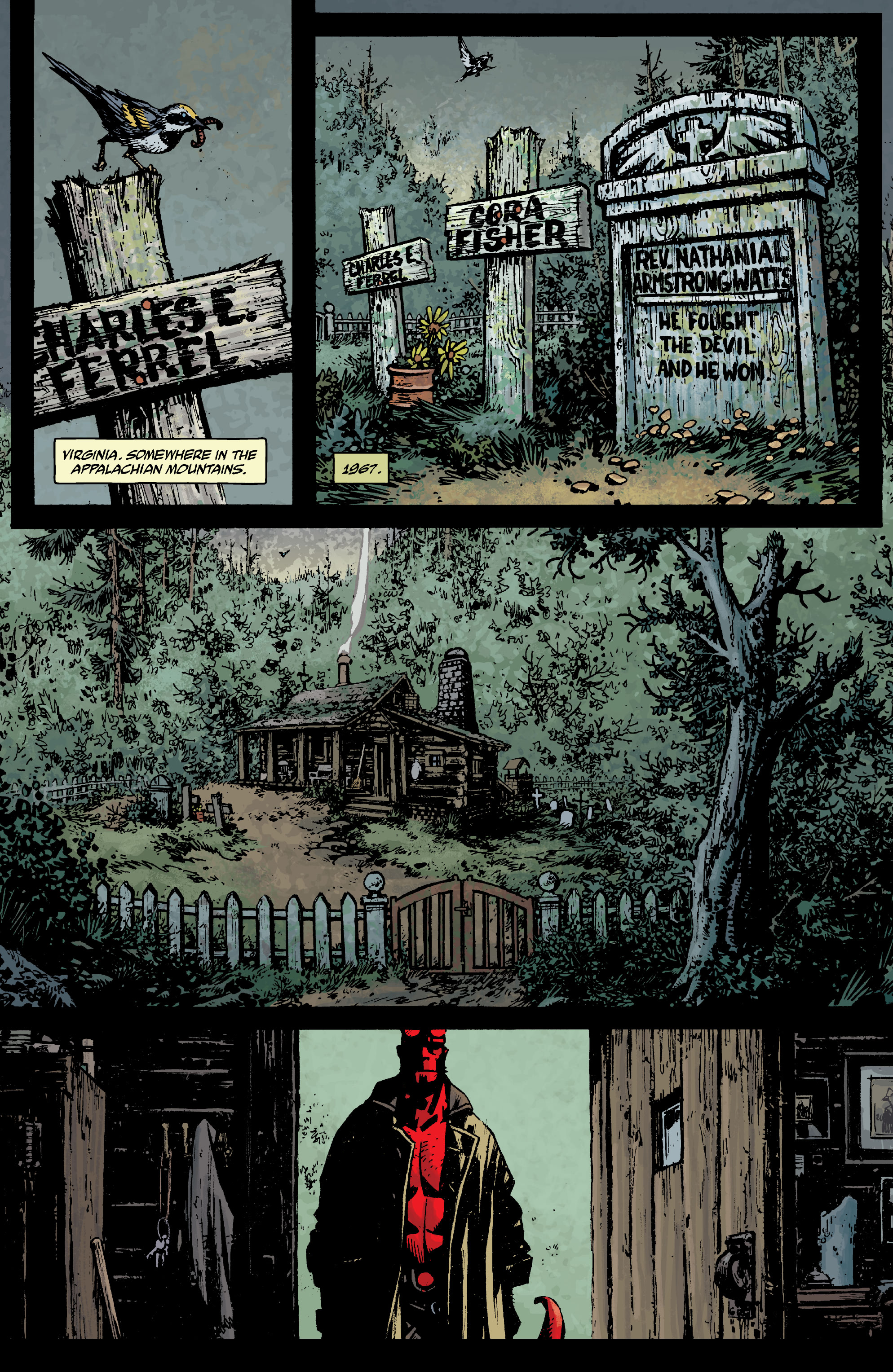 Read online Hellboy and the B.P.R.D.: The Return of Effie Kolb comic -  Issue #1 - 3