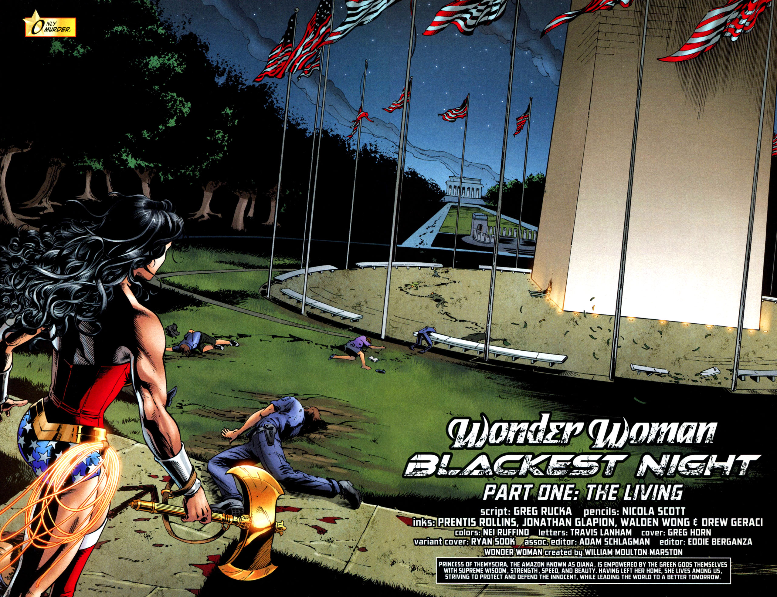 Read online Blackest Night: Wonder Woman comic -  Issue #1 - 3