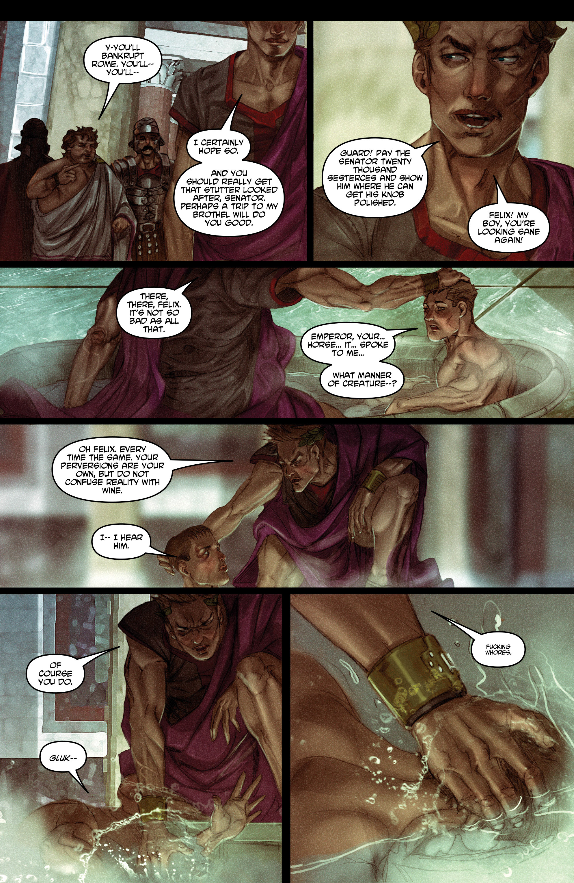 Read online Caligula comic -  Issue #3 - 11
