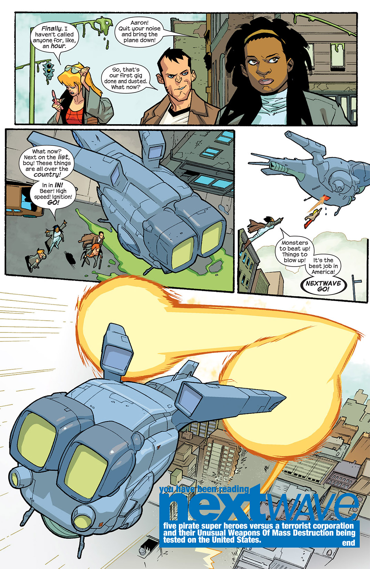 Read online Nextwave: Agents Of H.A.T.E. comic -  Issue #2 - 24