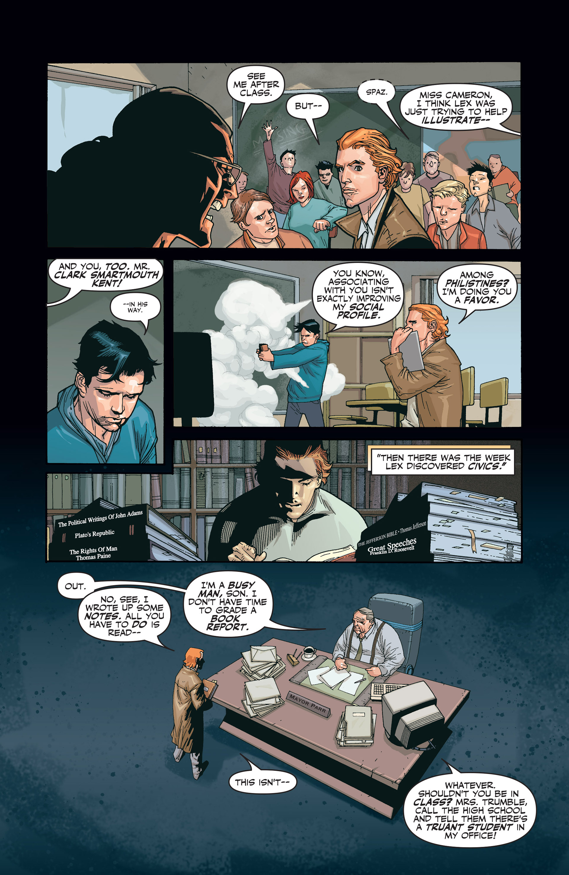 Read online Superman: Birthright (2003) comic -  Issue #8 - 5