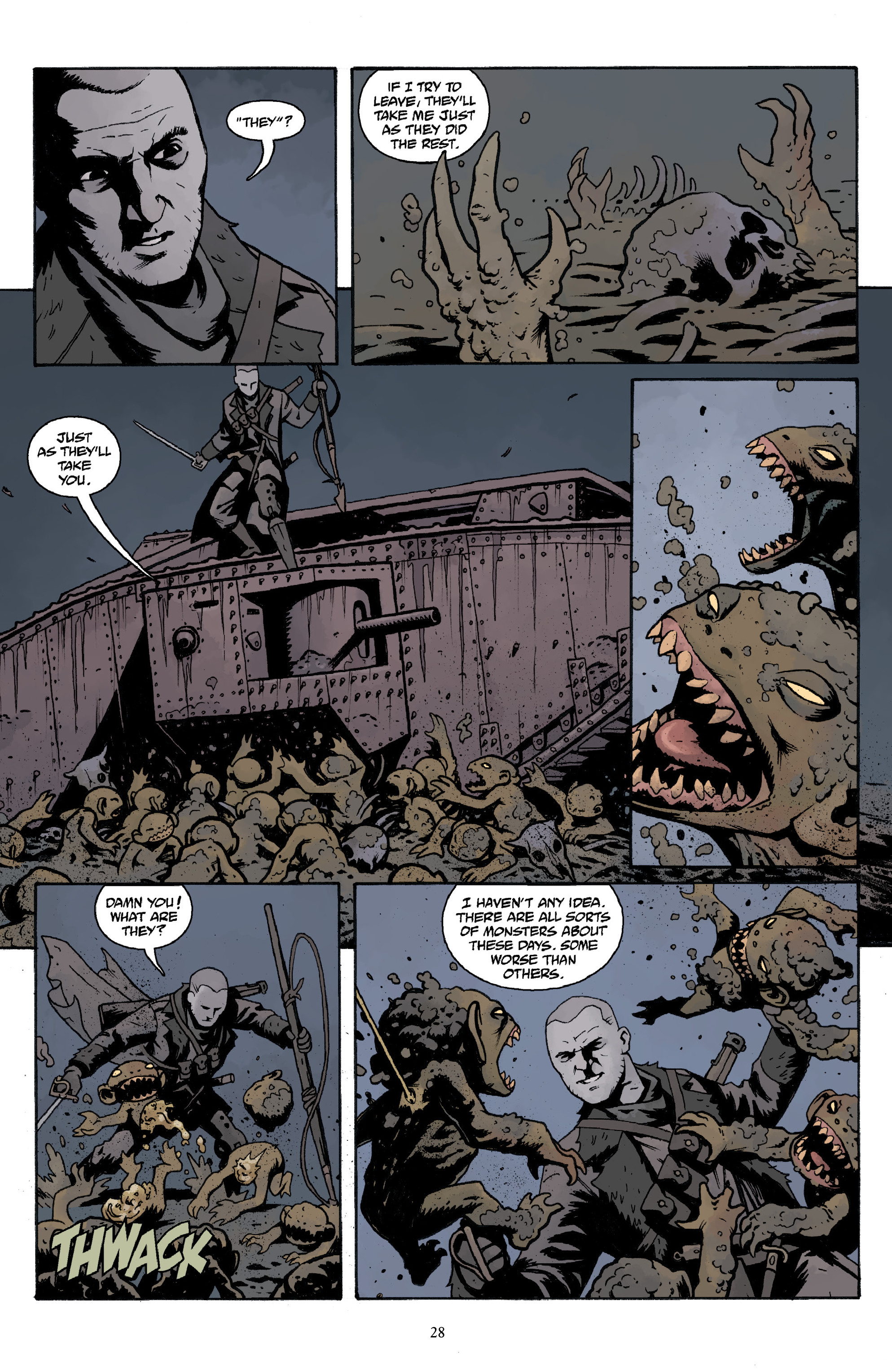 Read online Baltimore Volume 3: A Passing Stranger and Other Stories comic -  Issue # Full - 30
