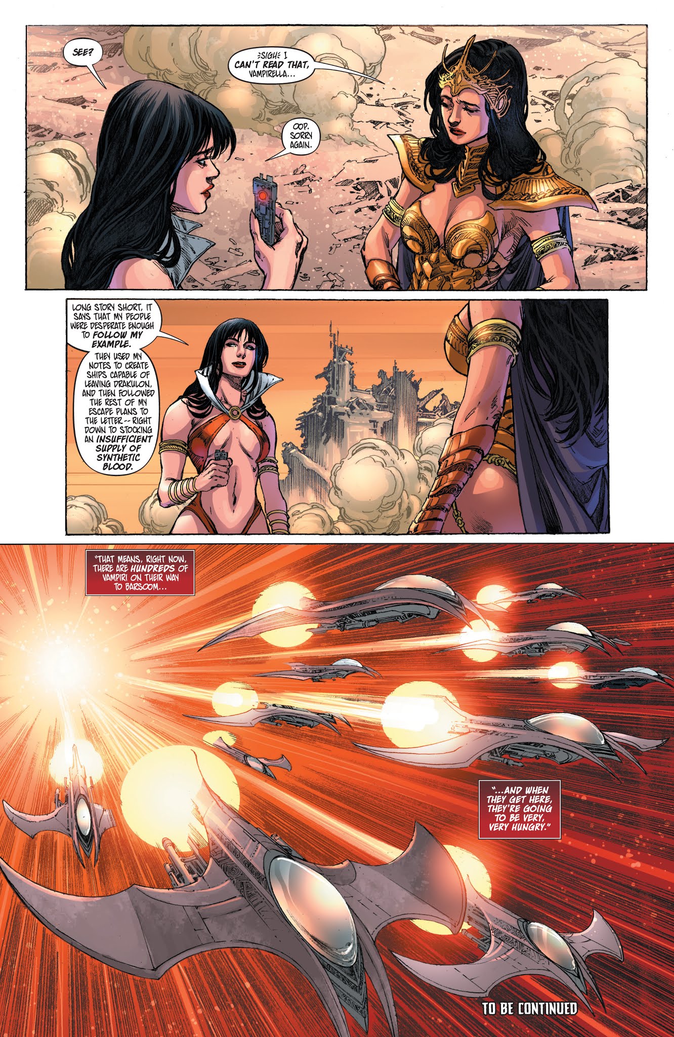 Read online Vampirella/Dejah Thoris comic -  Issue #1 - 27