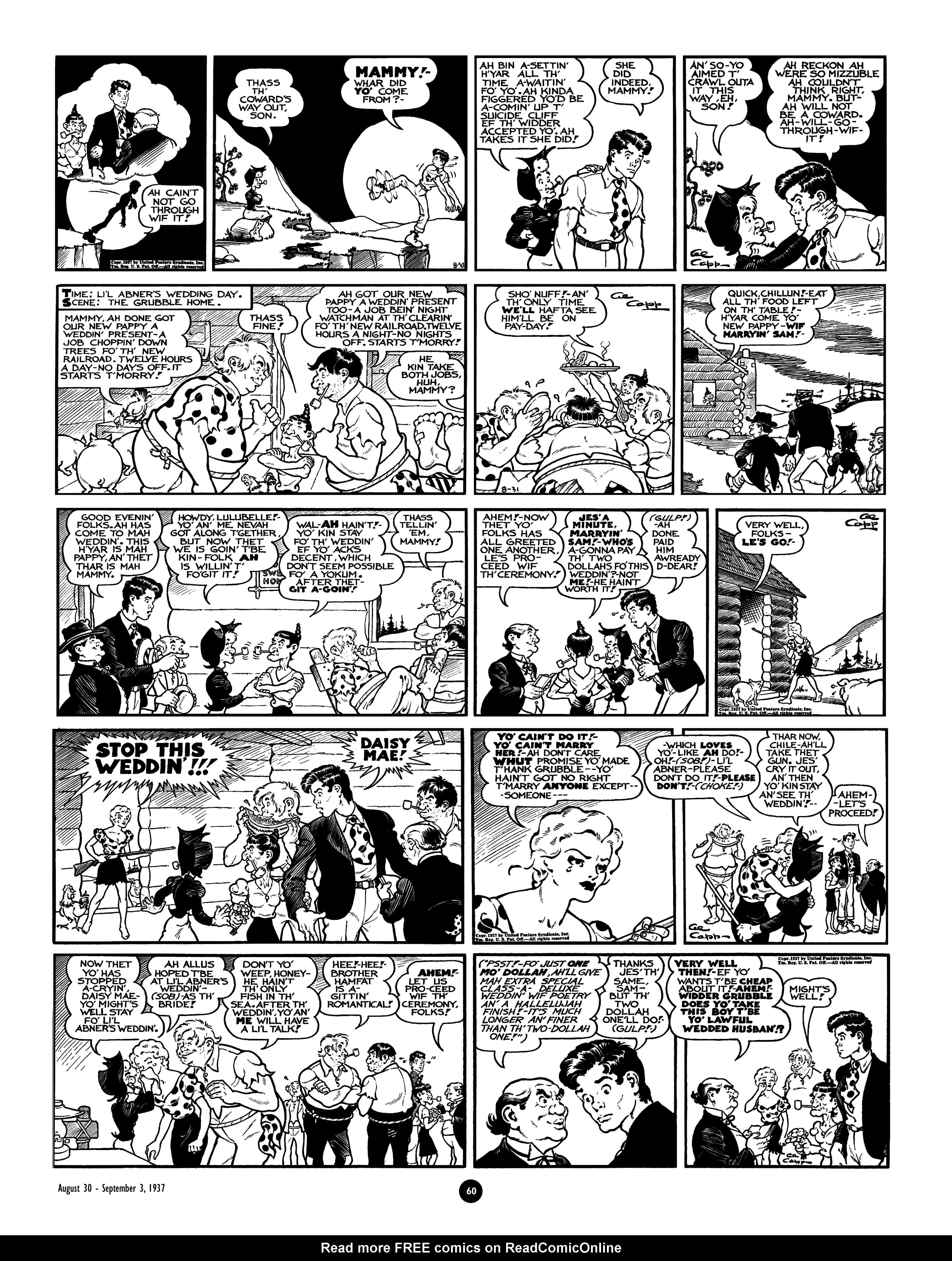 Read online Al Capp's Li'l Abner Complete Daily & Color Sunday Comics comic -  Issue # TPB 2 (Part 1) - 61