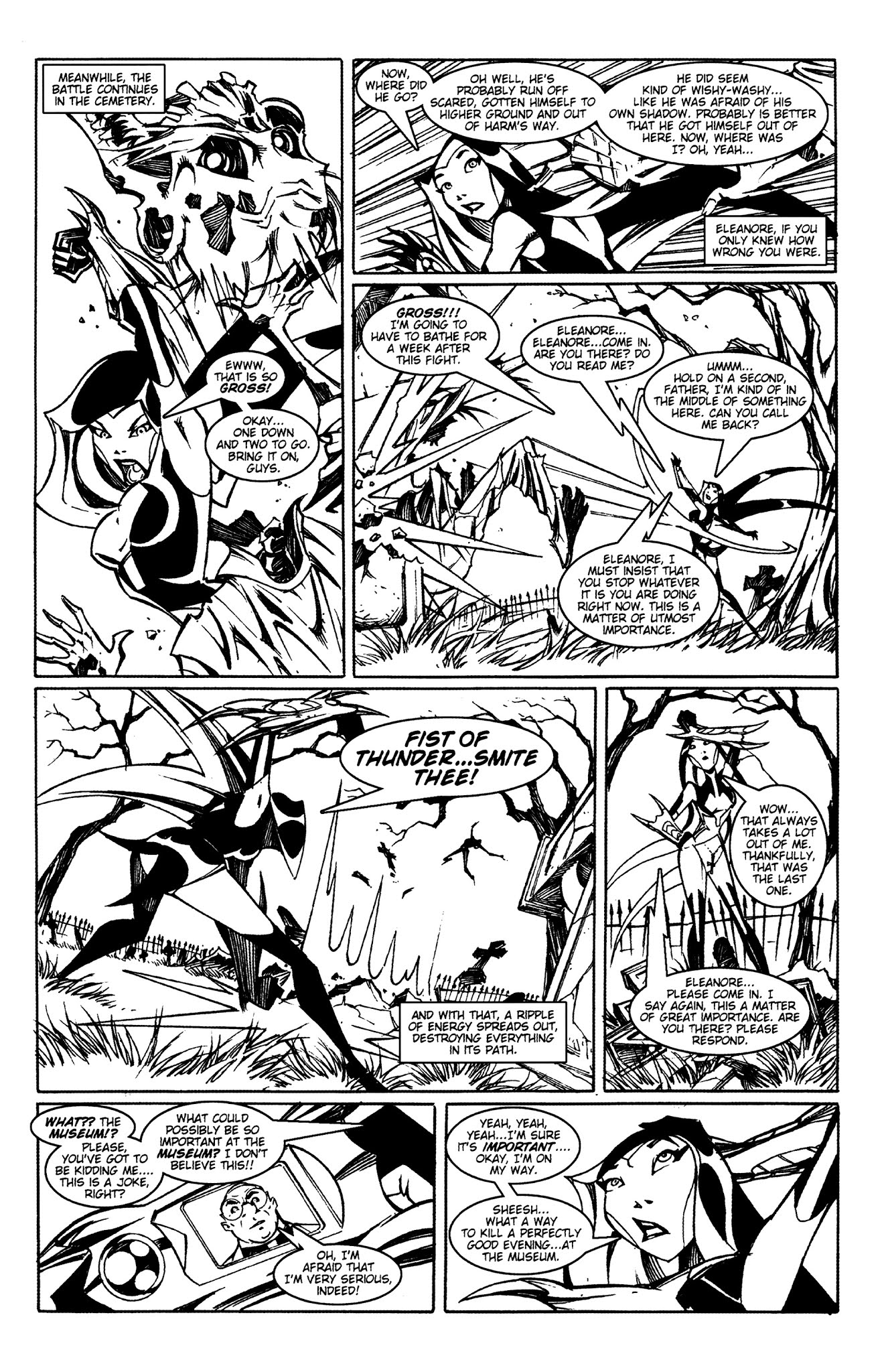 Read online Warrior Nun Areala: Ghosts of the Past comic -  Issue #1 - 15