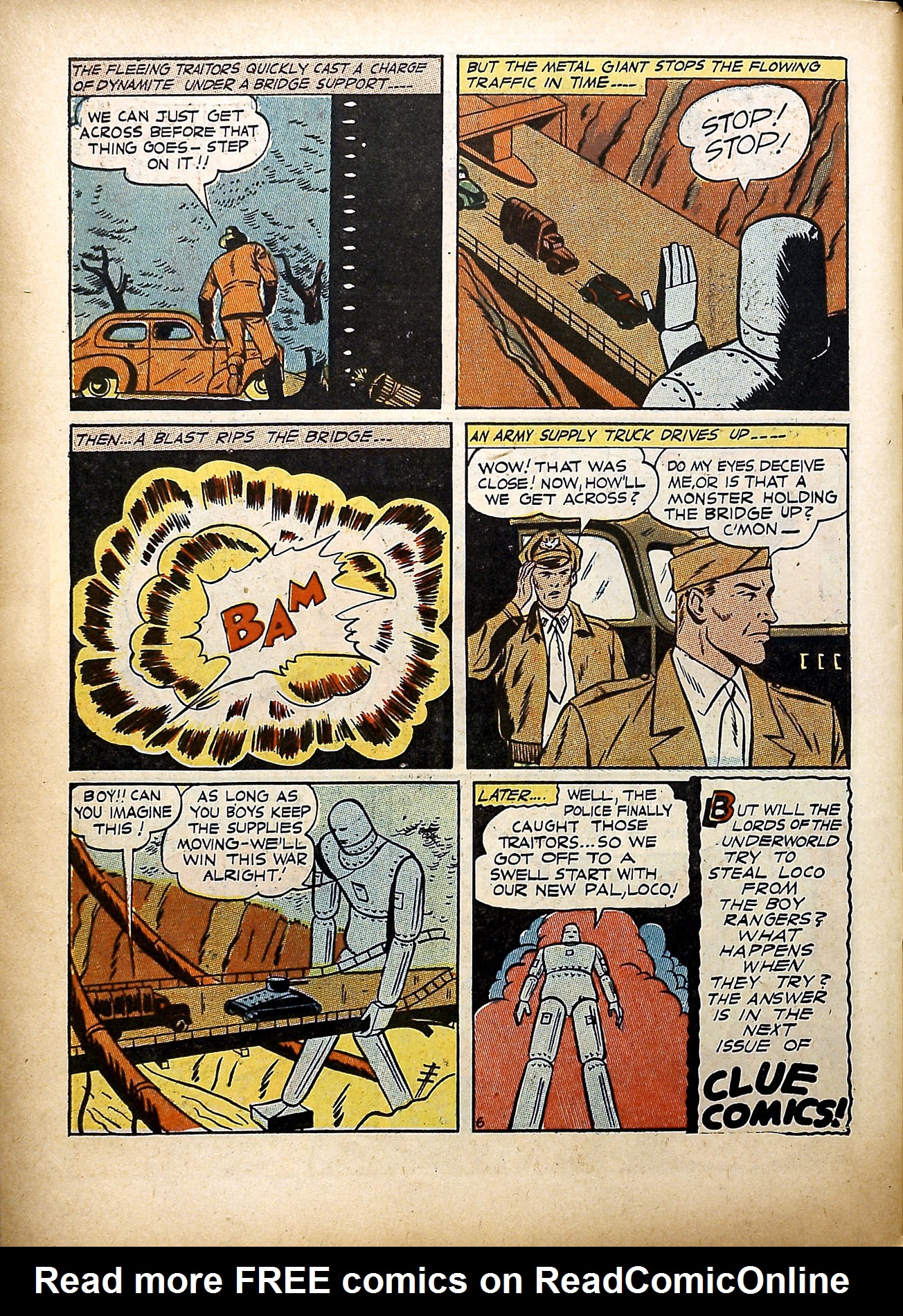 Read online Clue Comics comic -  Issue #3 - 58