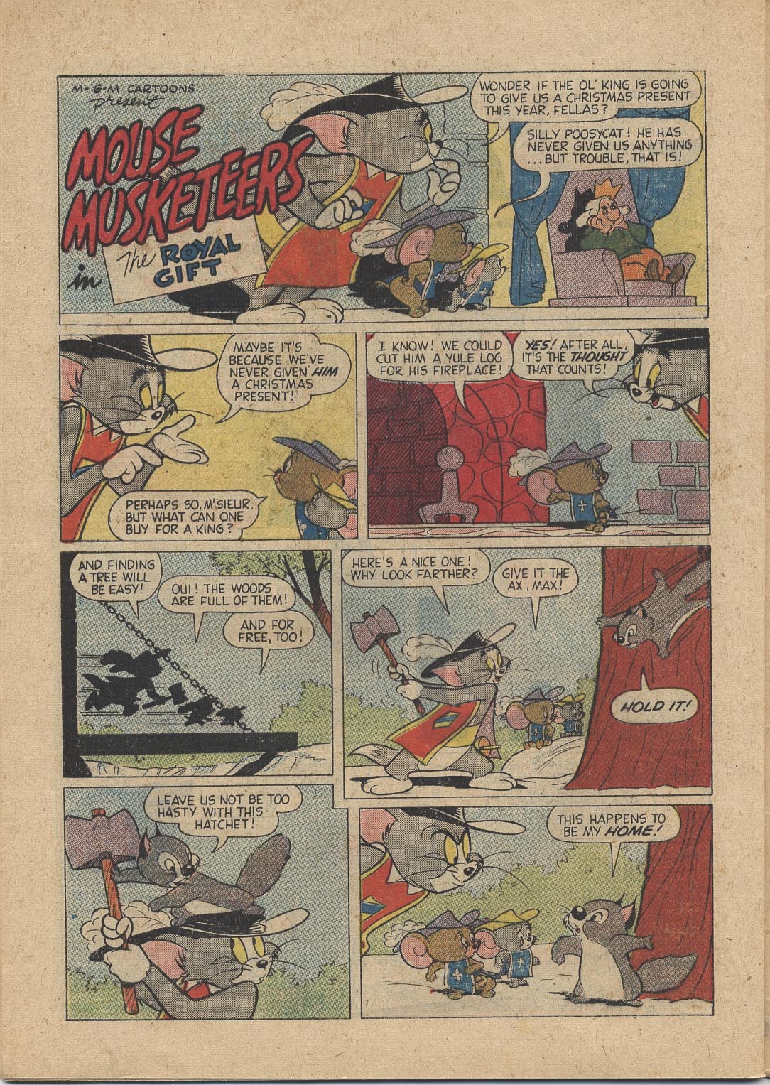 Read online M.G.M's The Mouse Musketeers comic -  Issue #11 - 28