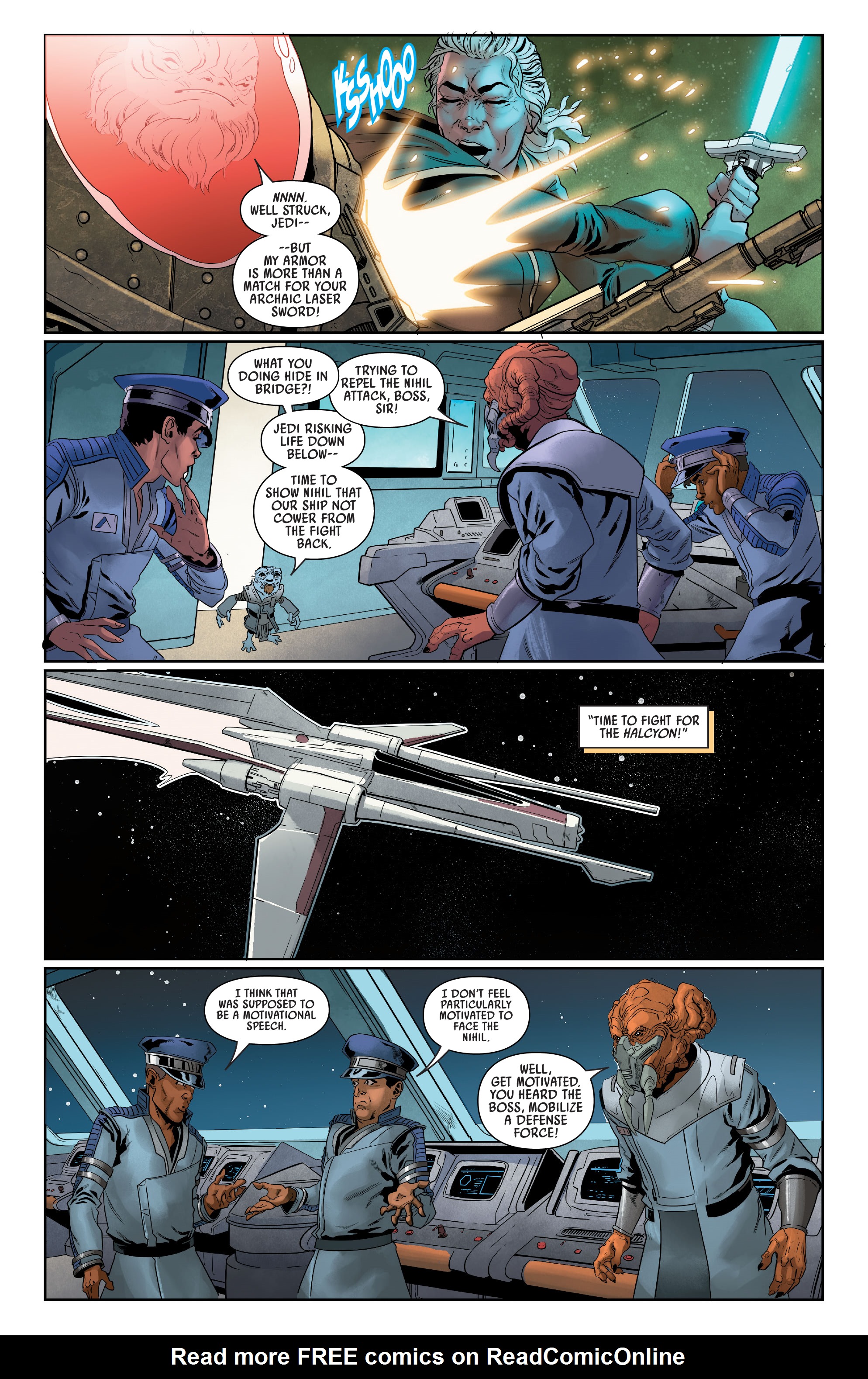 Read online Star Wars: The Halcyon Legacy comic -  Issue #1 - 22
