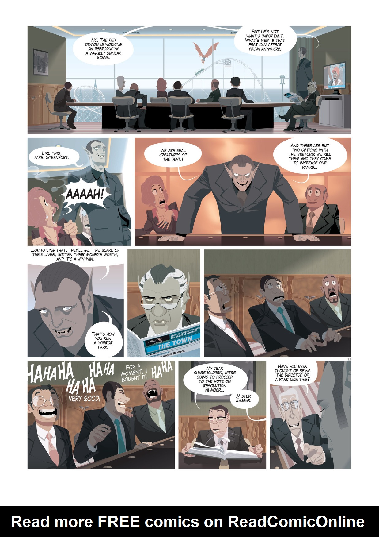 Read online Zombillenium comic -  Issue # TPB 3 - 36