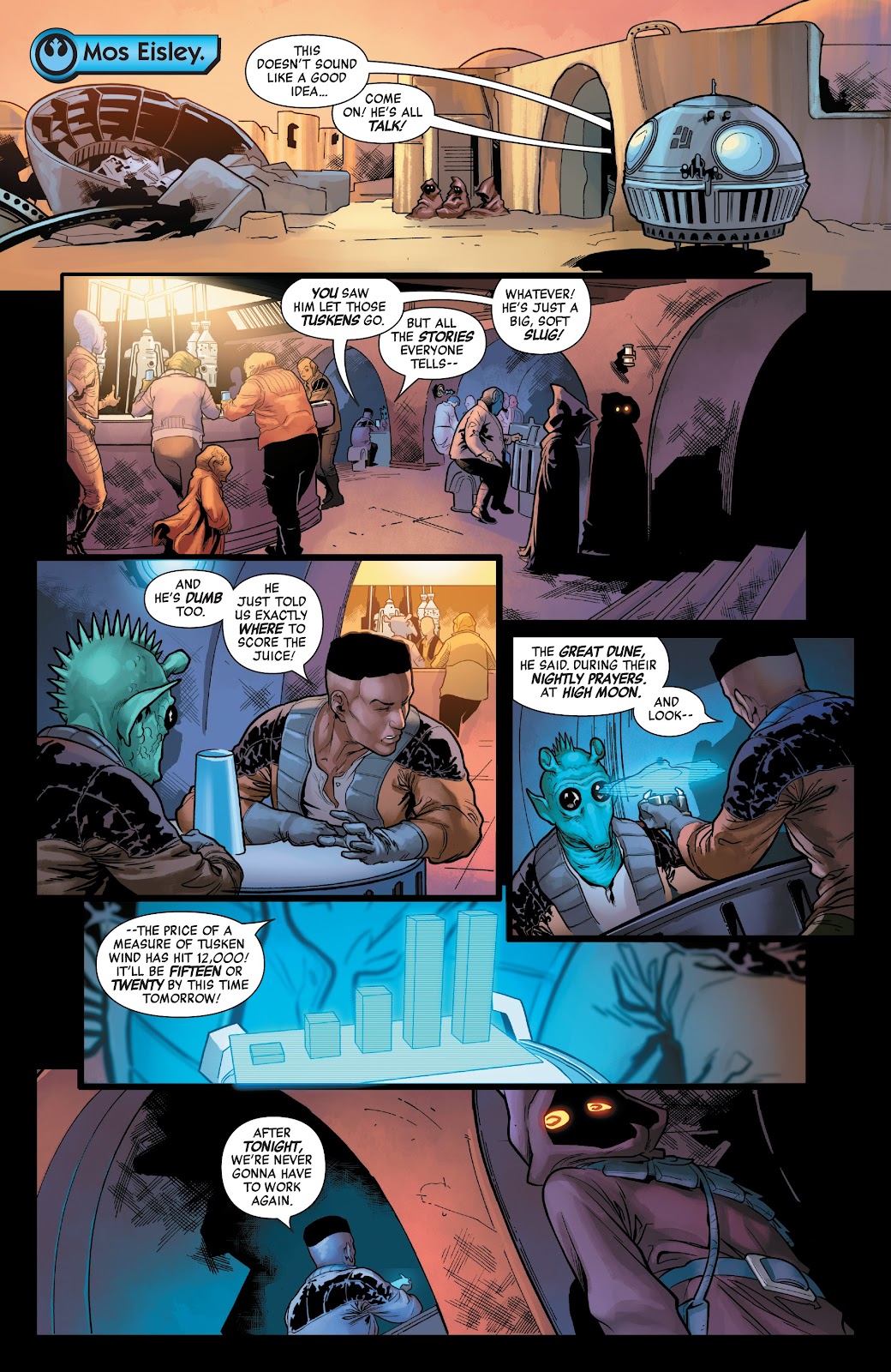 Star Wars: Age Of Rebellion (2019) issue Jabba The Hutt - Page 10