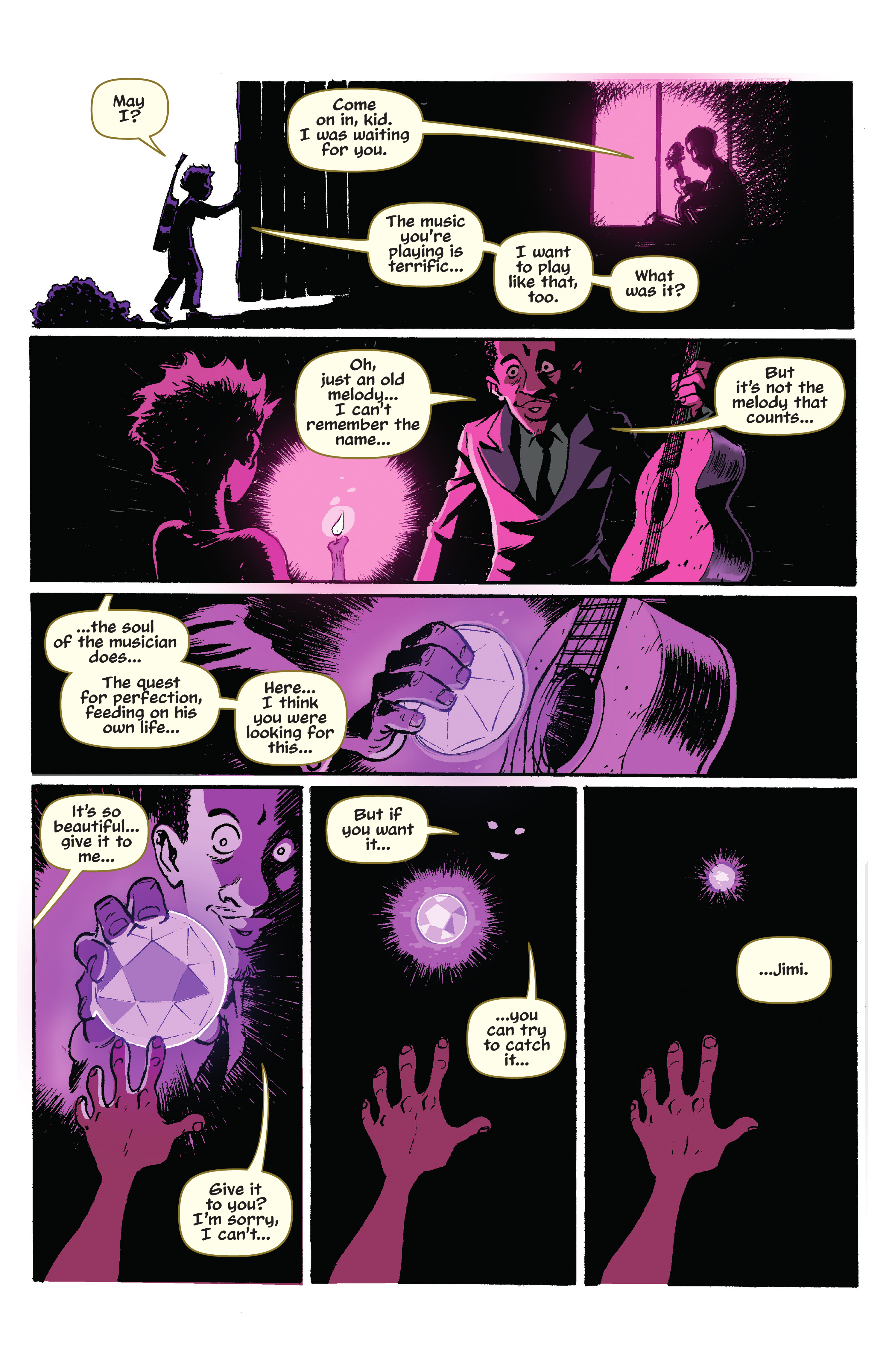 Read online Hendrix: Electric Requiem comic -  Issue # TPB - 28