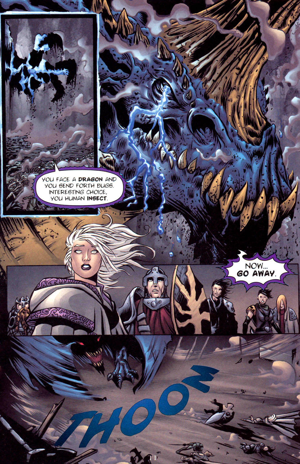Read online Dungeons And Dragons: In The Shadow Of Dragons comic -  Issue #7 - 12