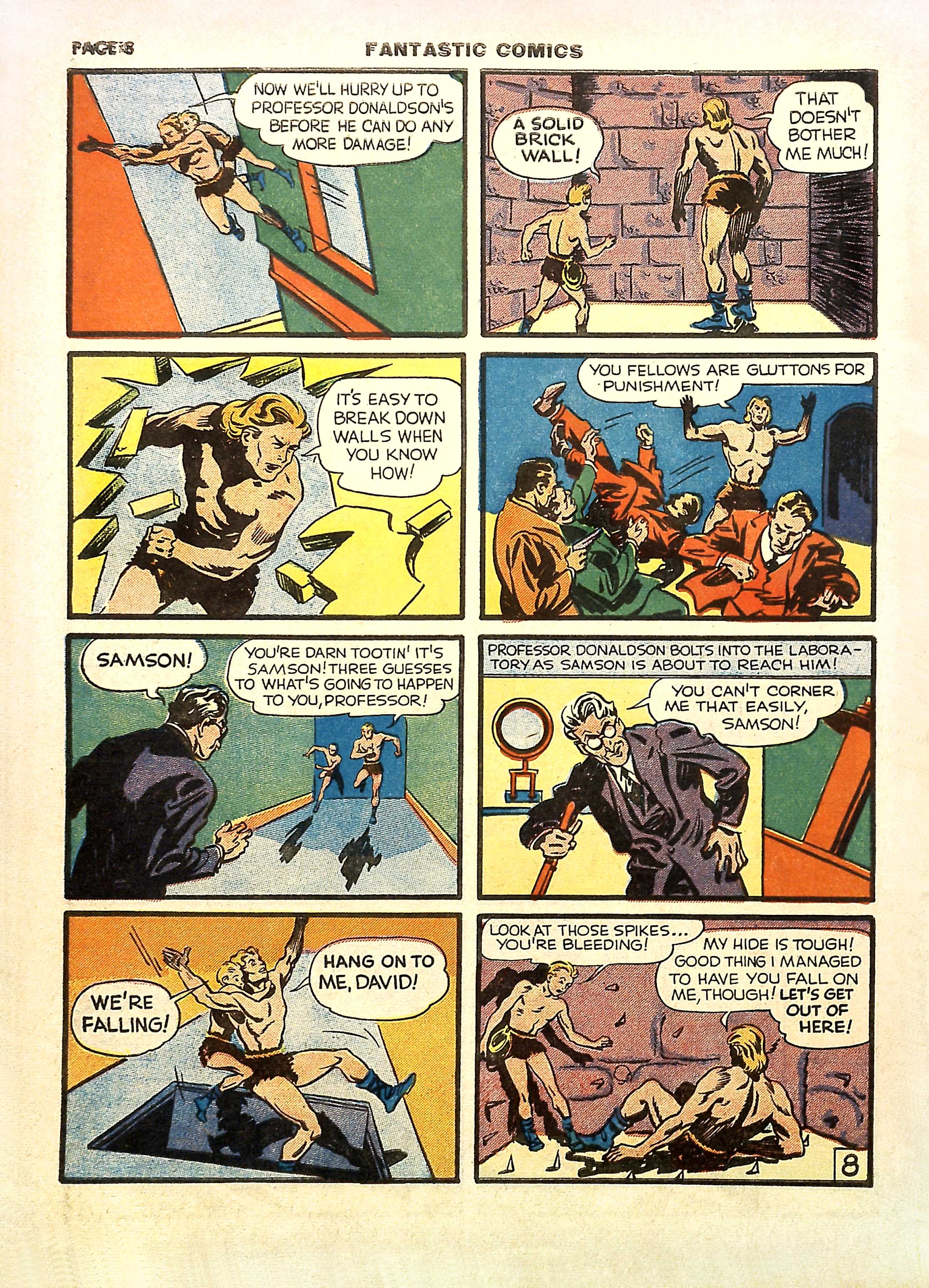 Read online Fantastic Comics comic -  Issue #11 - 11