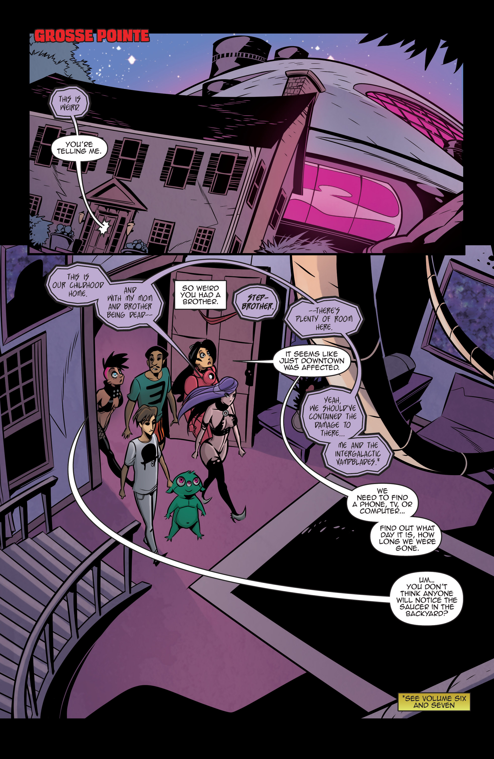 Read online Vampblade Season 4 comic -  Issue #5 - 18