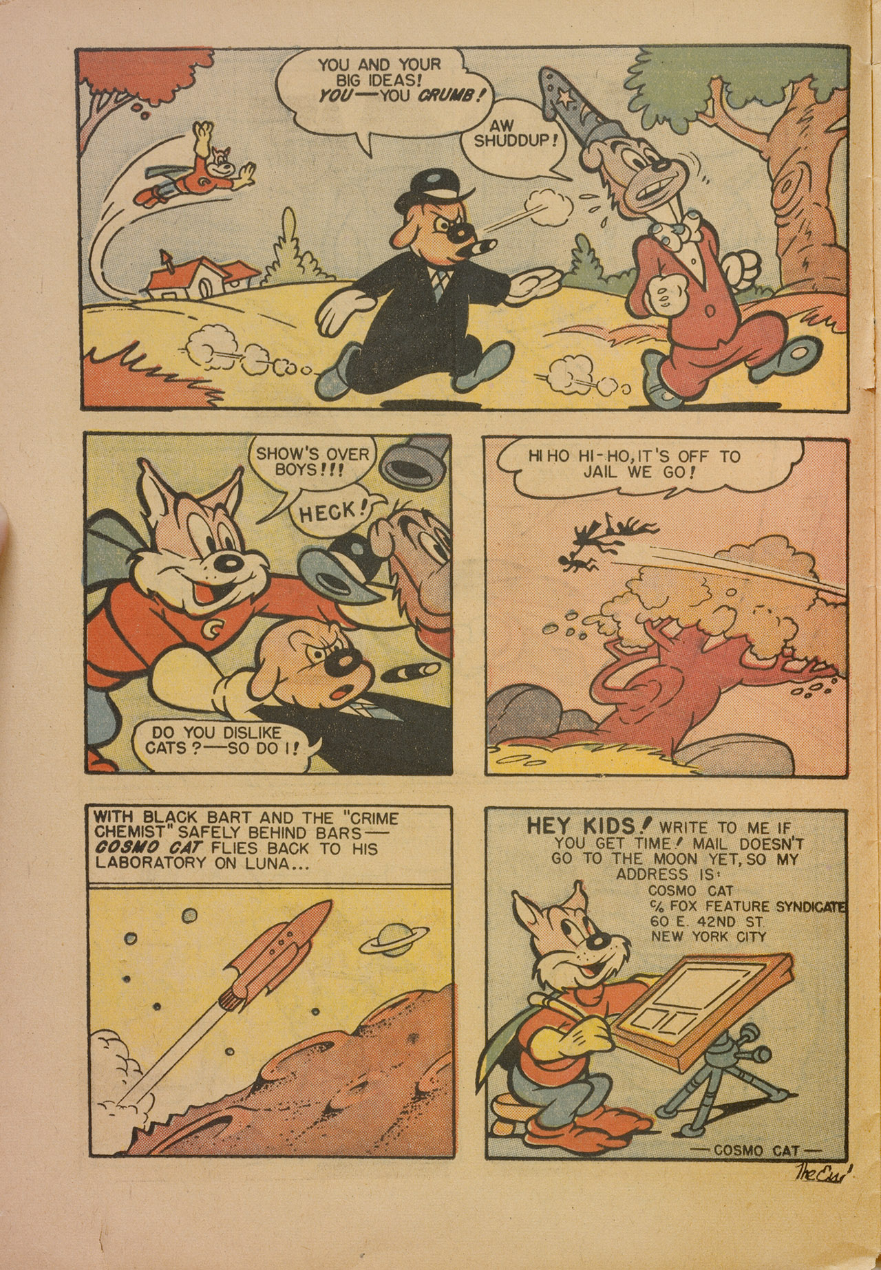 Read online Cosmo Cat Comics comic -  Issue #5 - 12