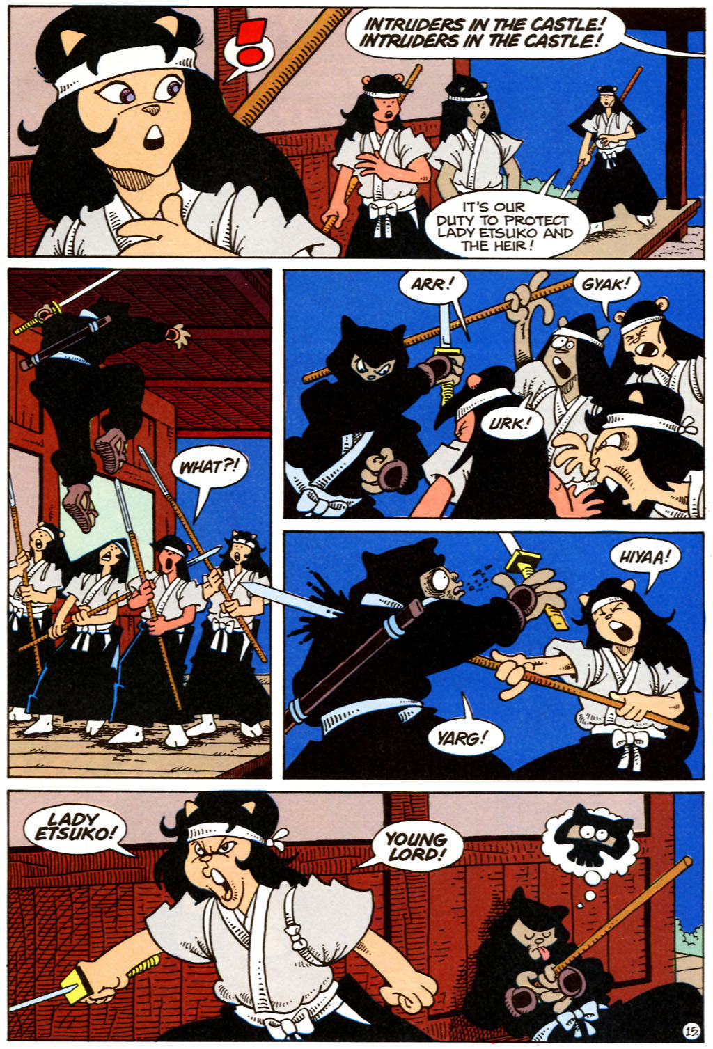 Read online Usagi Yojimbo Color Special comic -  Issue #1 - 16