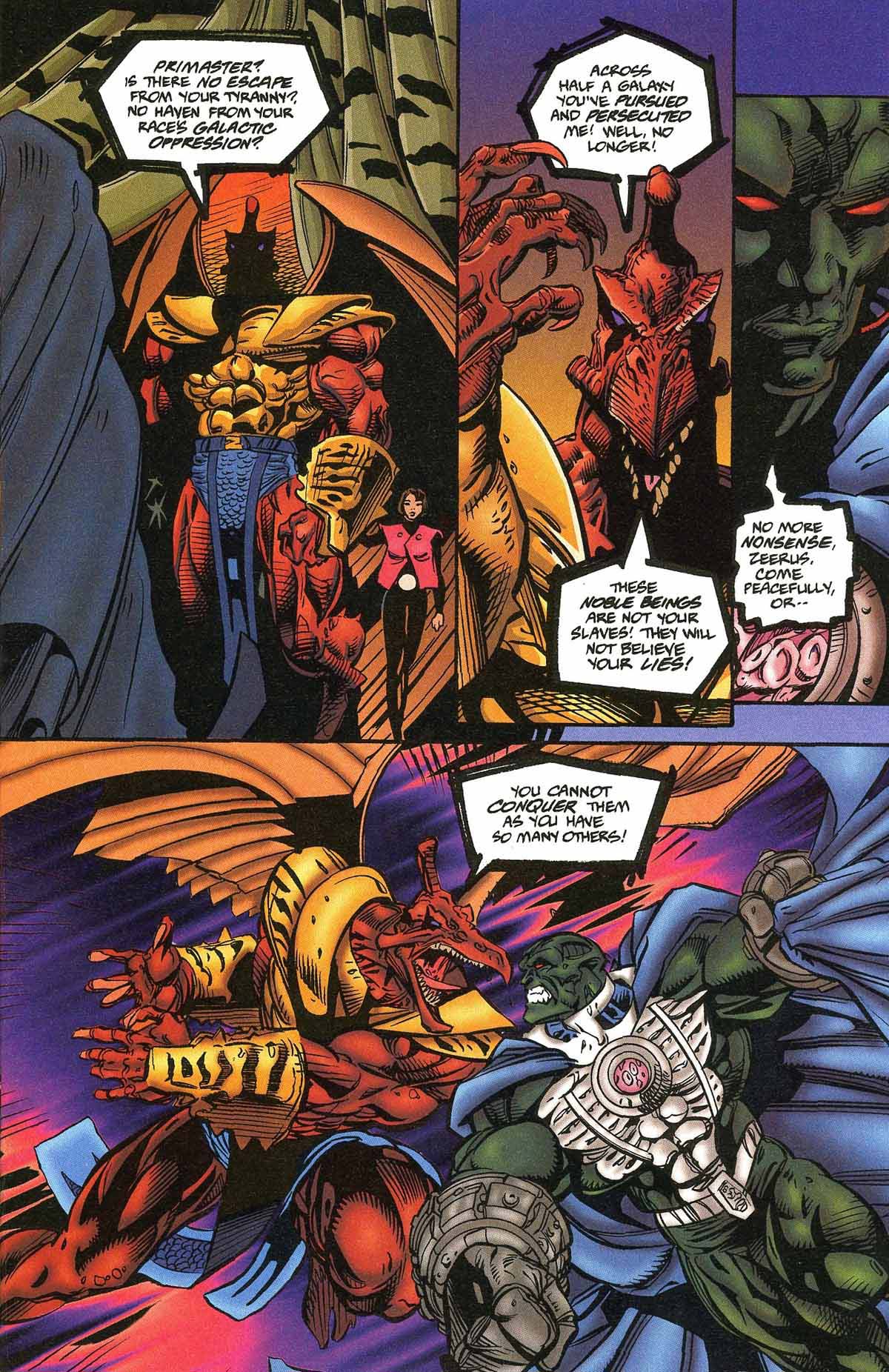 Read online Leonard Nimoy's Primortals (1995) comic -  Issue #12 - 9