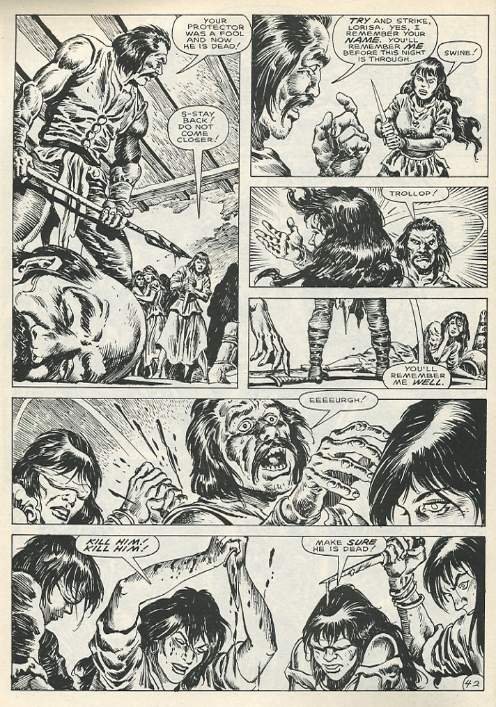 Read online The Savage Sword Of Conan comic -  Issue #142 - 48