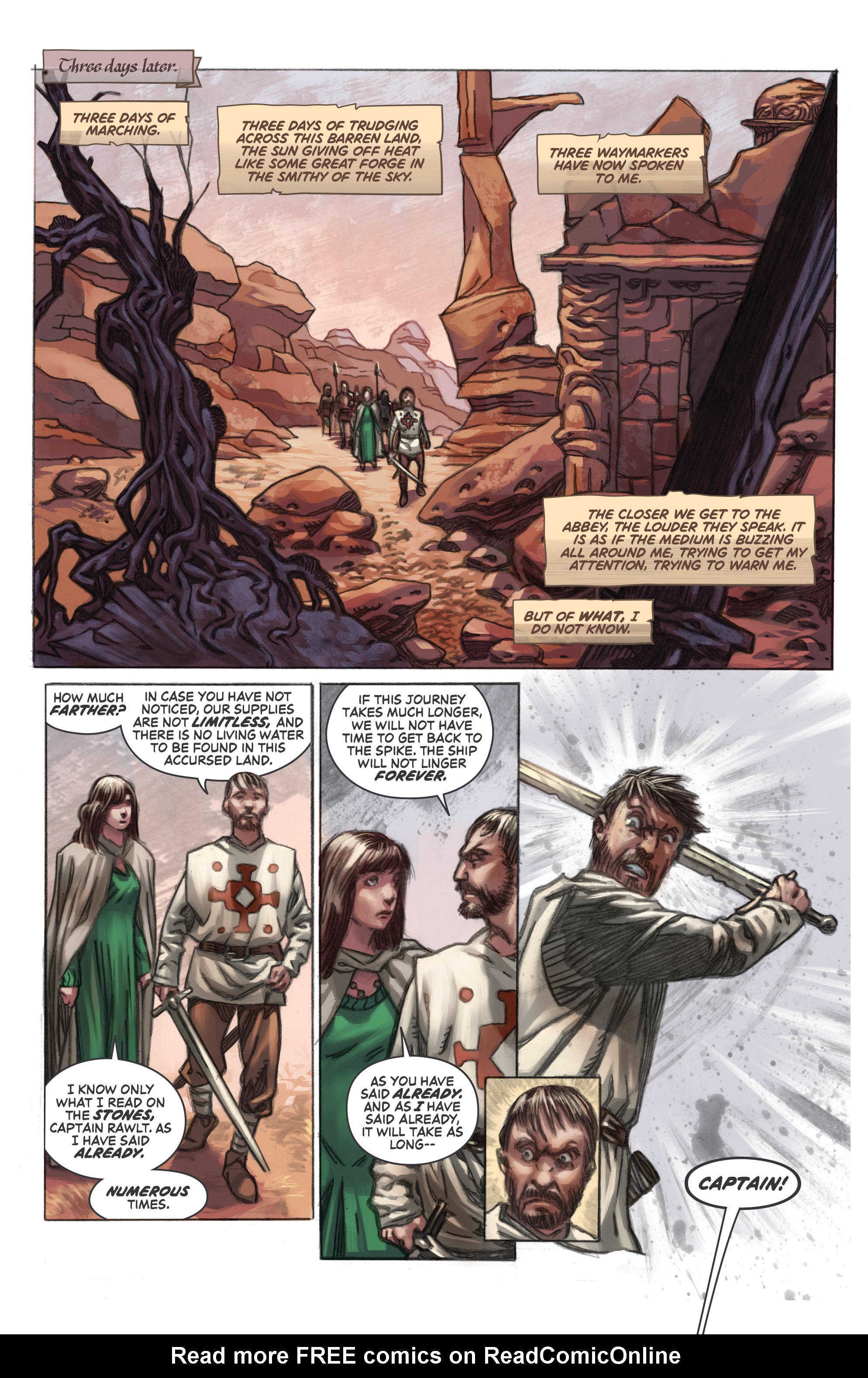 Read online Muirwood: The Lost Abbey comic -  Issue #2 - 19
