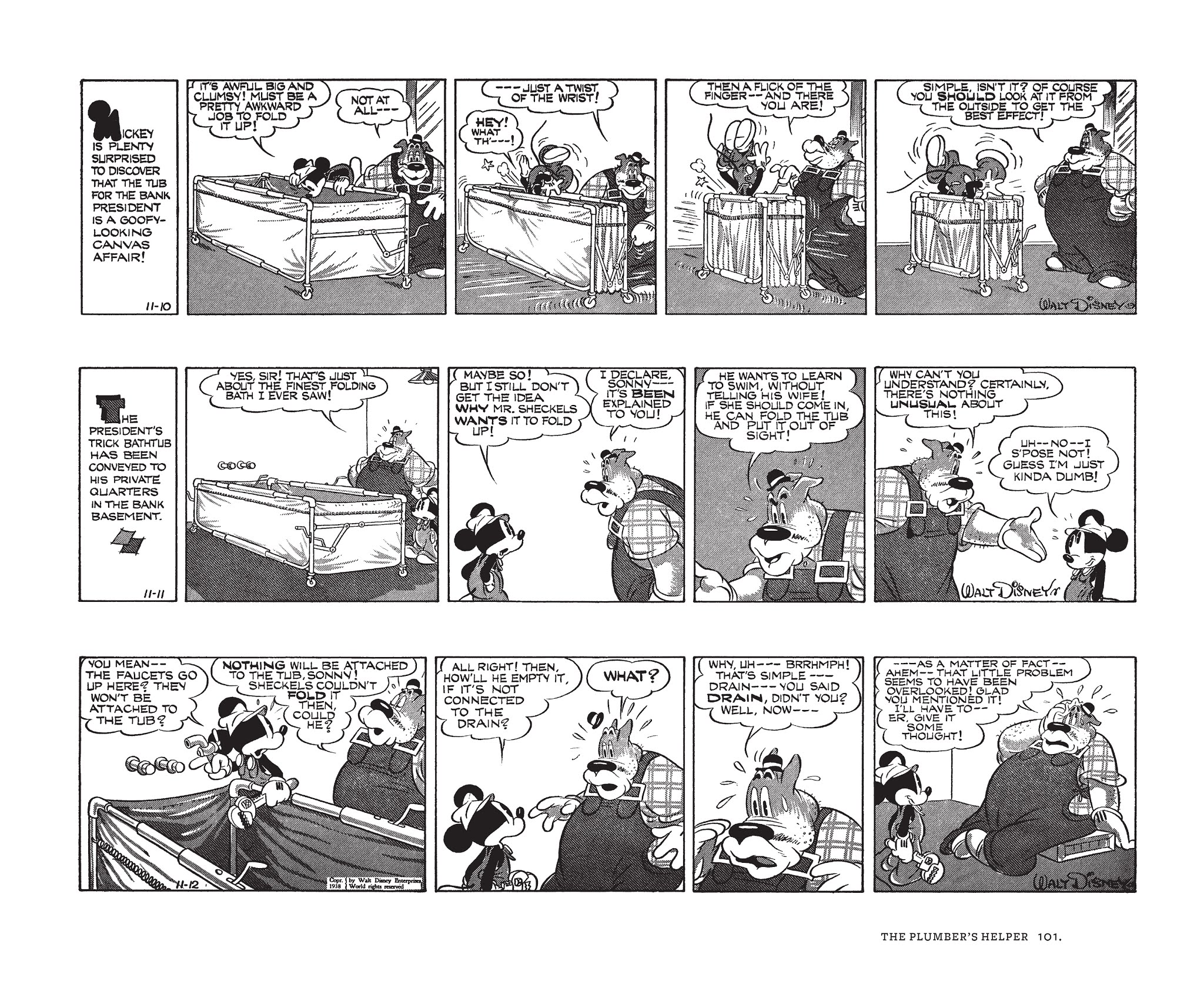 Read online Walt Disney's Mickey Mouse by Floyd Gottfredson comic -  Issue # TPB 5 (Part 2) - 1