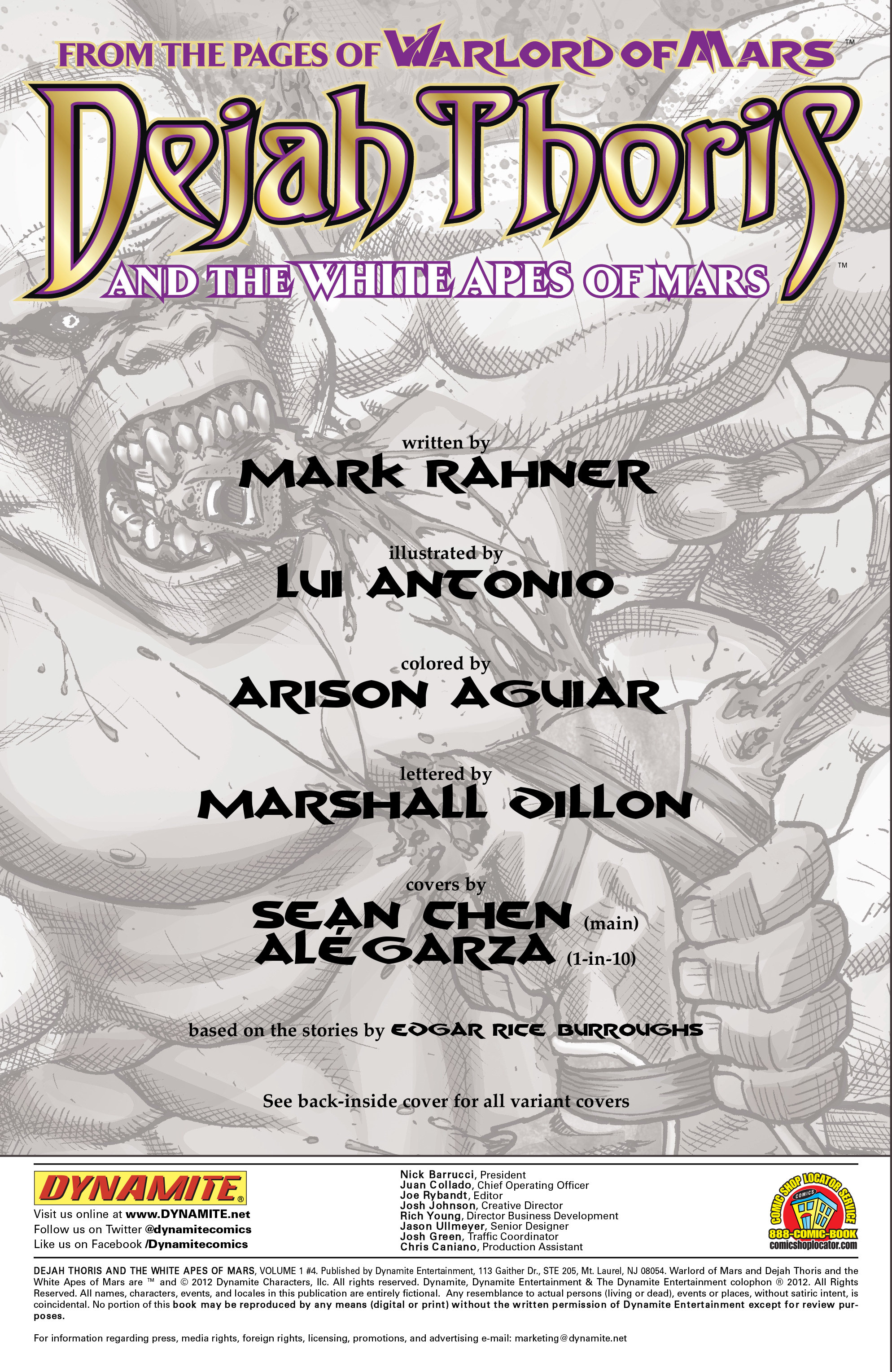 Read online Dejah Thoris and the White Apes of Mars comic -  Issue #4 - 3