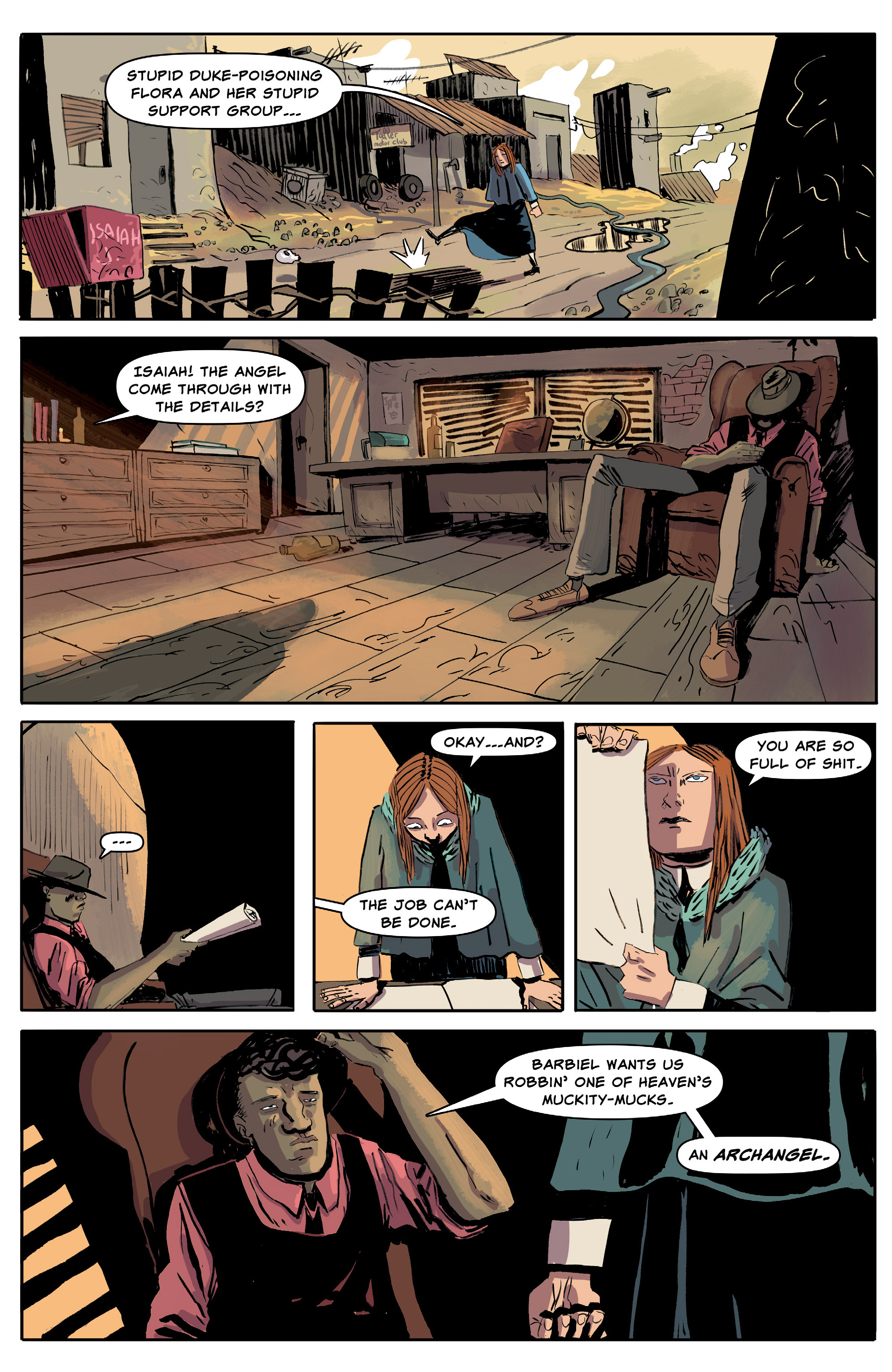 Read online Heavenly Blues comic -  Issue #2 - 9