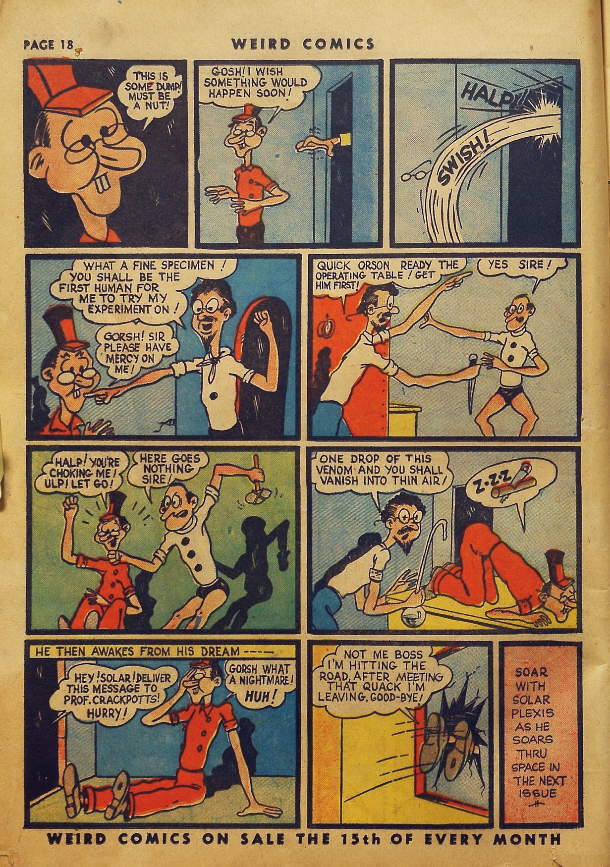 Read online Weird Comics comic -  Issue #6 - 19