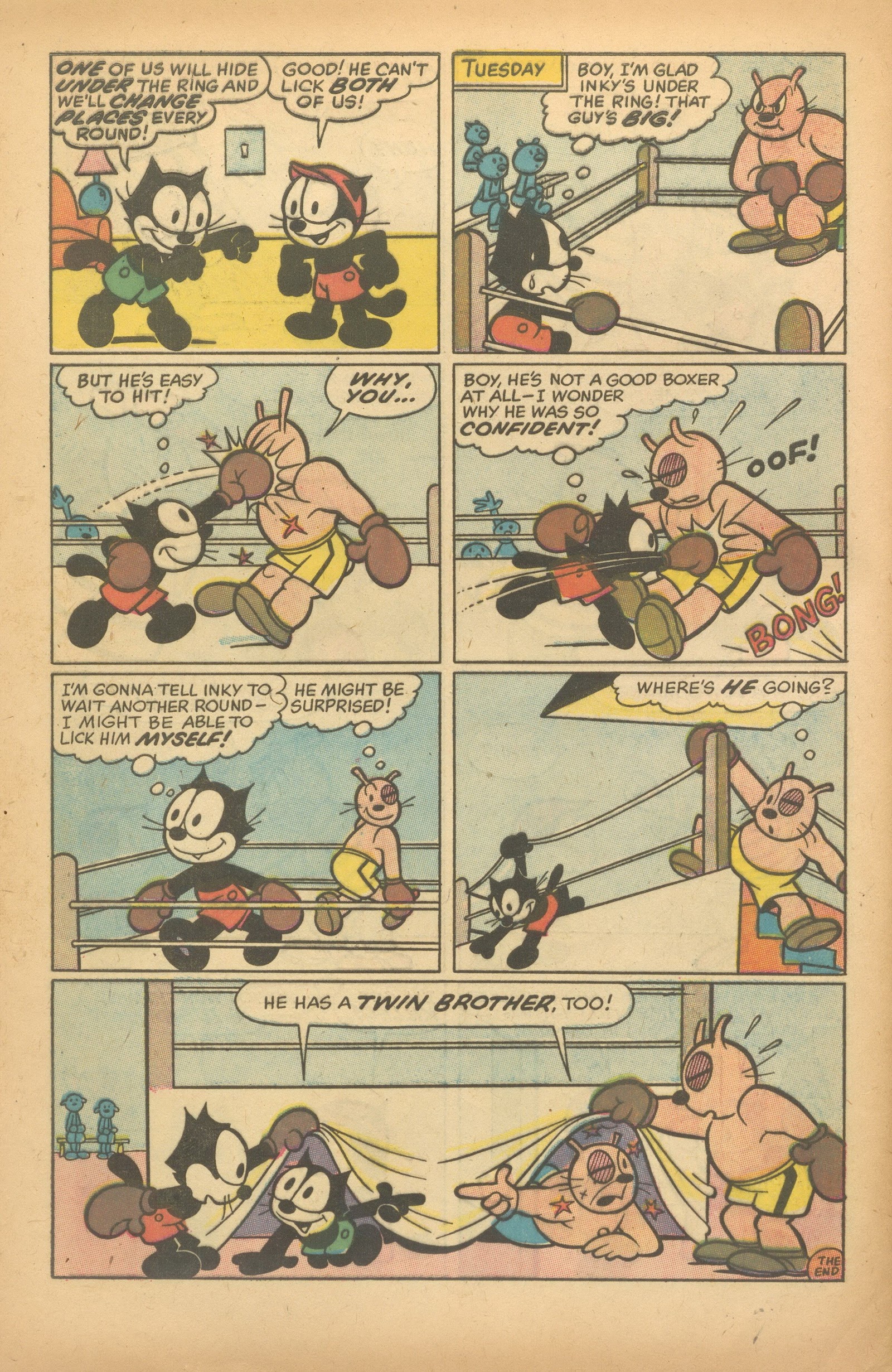 Read online Felix the Cat (1955) comic -  Issue #83 - 31