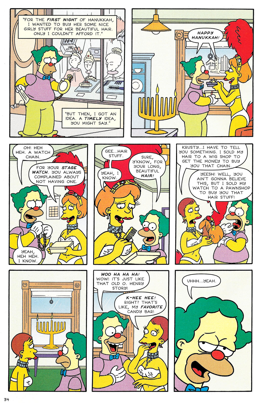 Read online The Simpsons Winter Wingding comic -  Issue #1 - 37