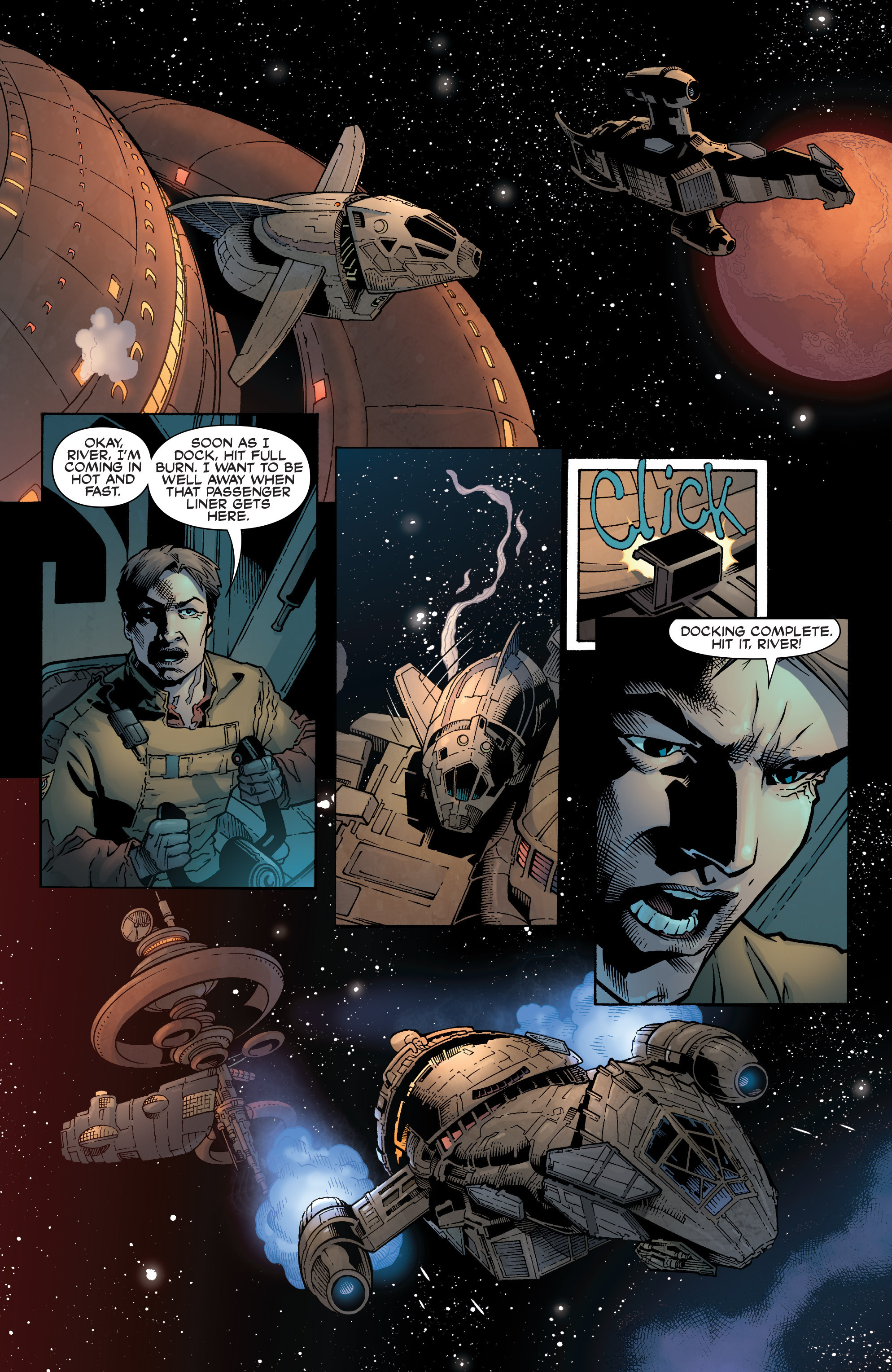 Read online Serenity: Firefly Class 03-K64 – No Power in the 'Verse comic -  Issue #1 - 15