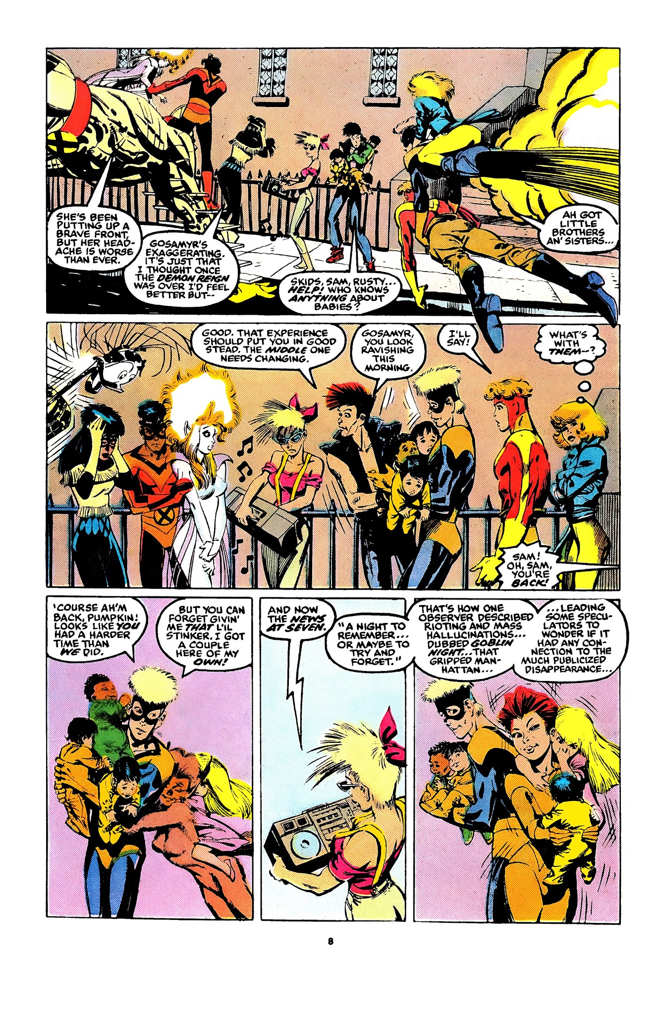 Read online The New Mutants comic -  Issue #74 - 10