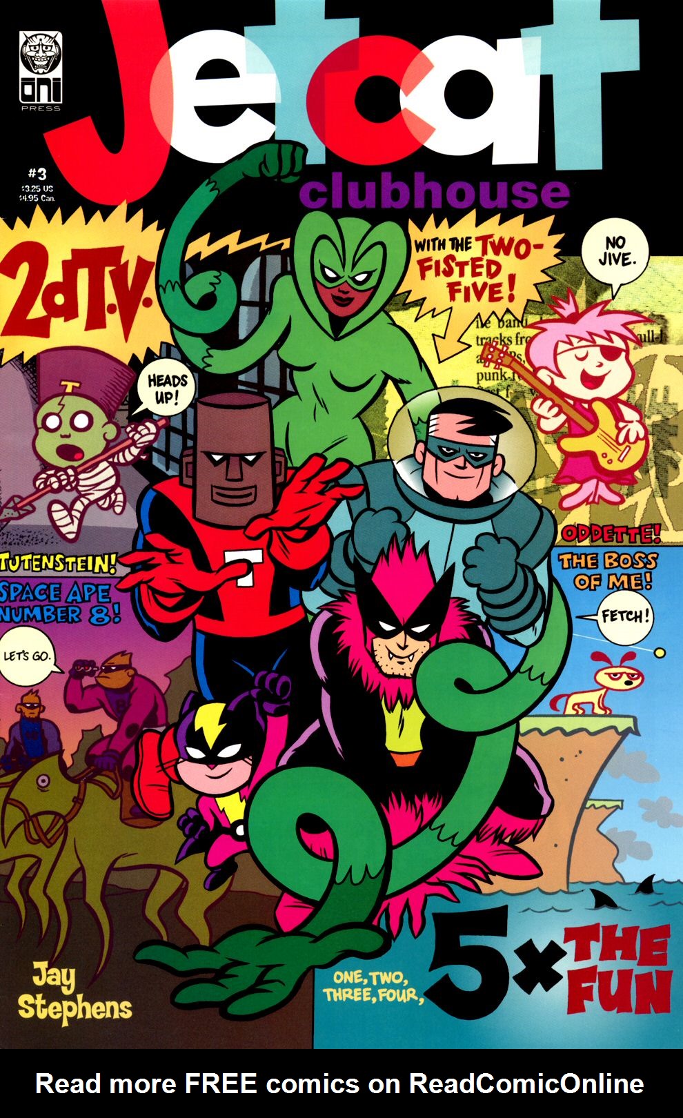 Read online Jetcat Clubhouse comic -  Issue #3 - 1