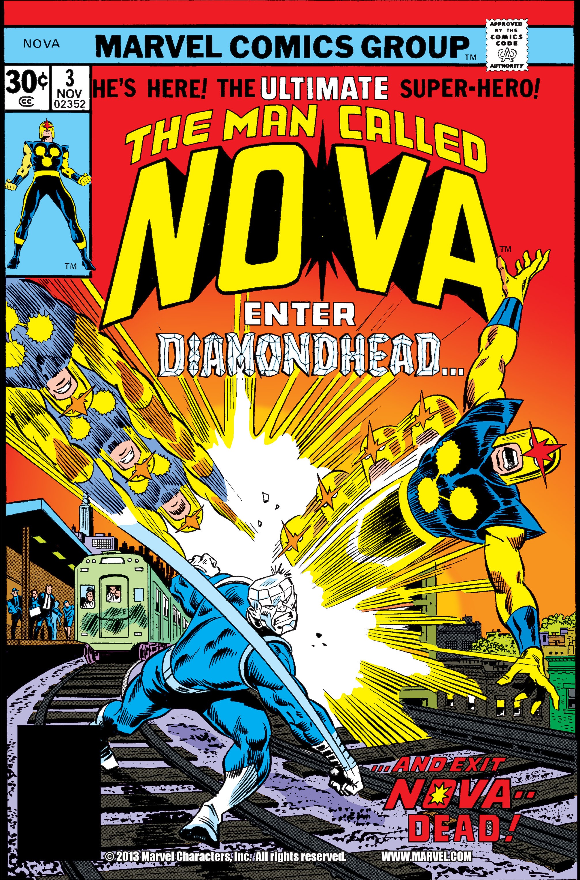 Read online Nova (1976) comic -  Issue #3 - 1