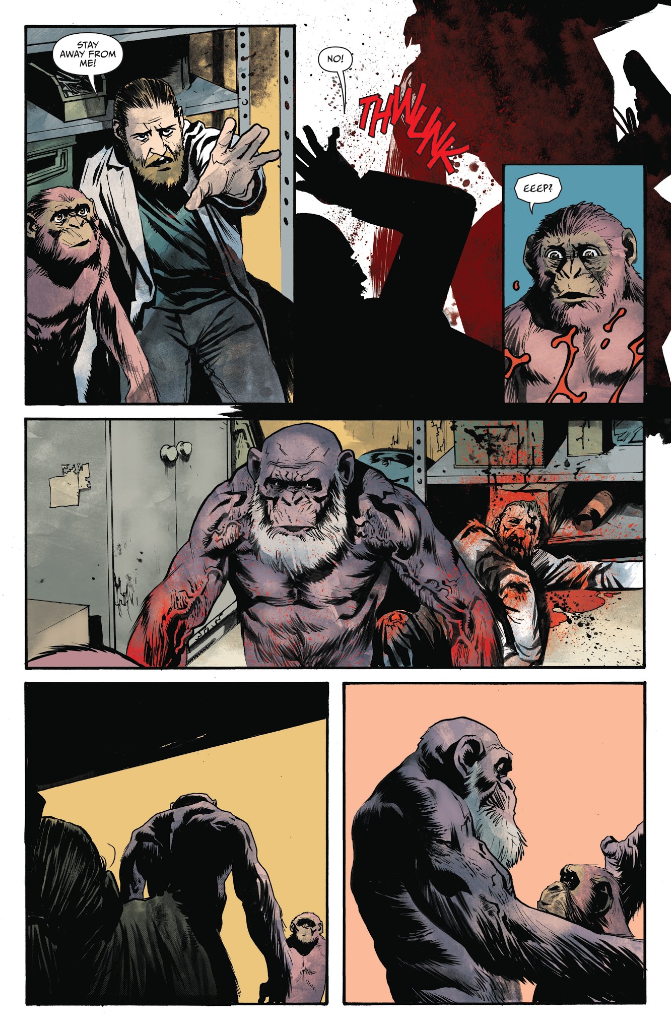 Read online War for the Planet of the Apes comic -  Issue #4 - 10