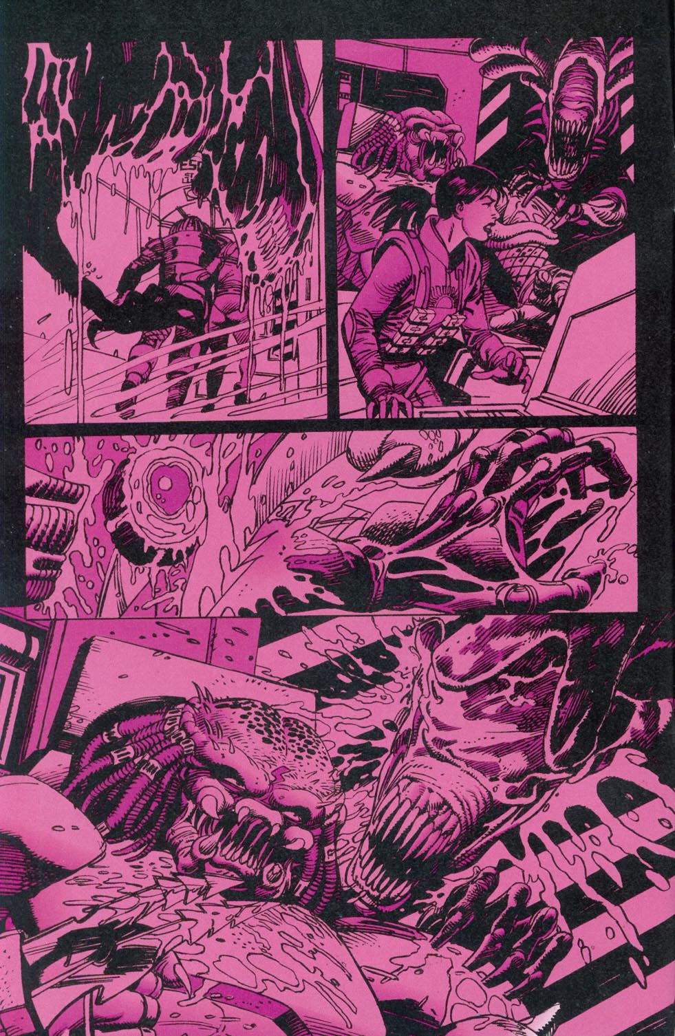 Read online Aliens vs. Predator: War comic -  Issue #1 - 6